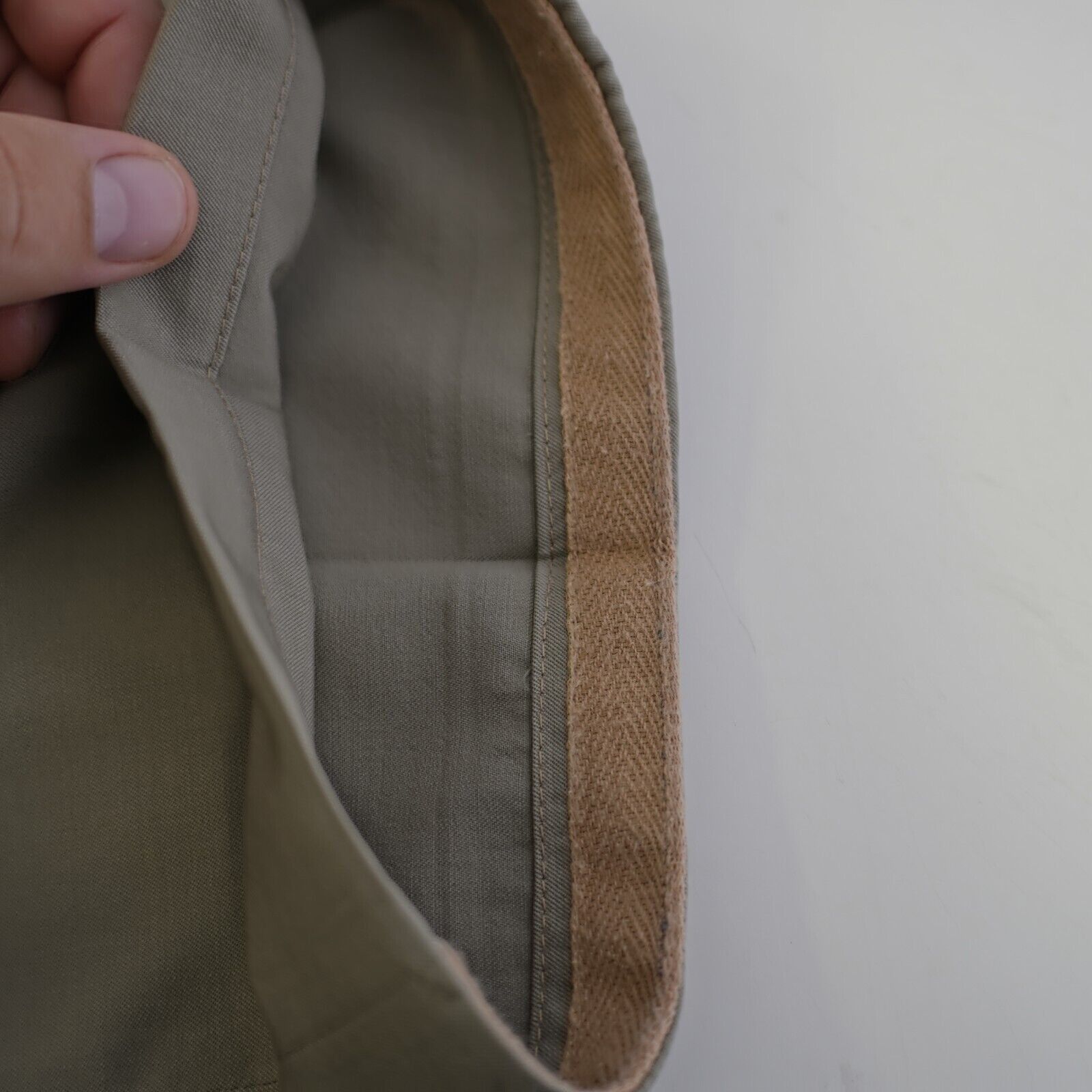 Faconnable Faconnable Super 100s Wool Light Green Dress Pants 37/29 Hig Size 36R - 11 Thumbnail