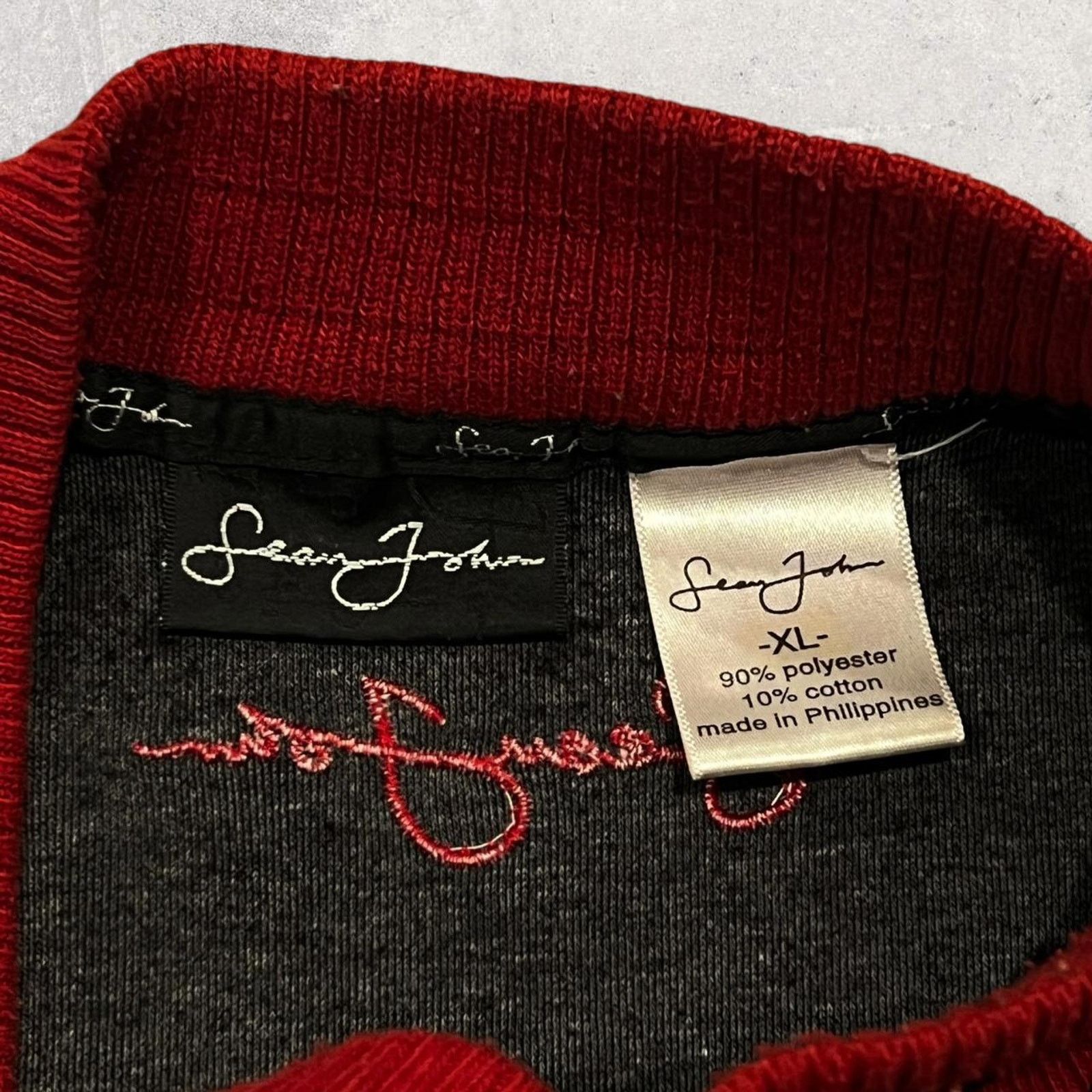 Sean John Sean John Vintage (90’s) Embroidered Logo Snap Button Jacket Size US XL / EU 56 / 4 - 6 Thumbnail