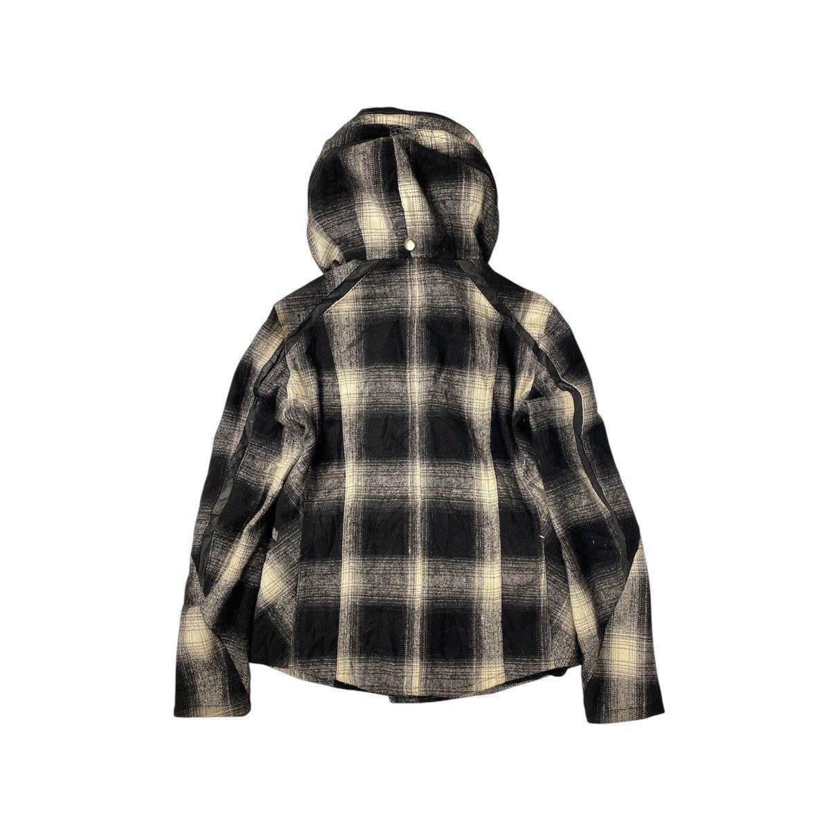 JACKROSE Jackrose Asymmetrical Bono Wool Jacket Checkered Multipocket Size US M / EU 48-50 / 2 - 19 Thumbnail