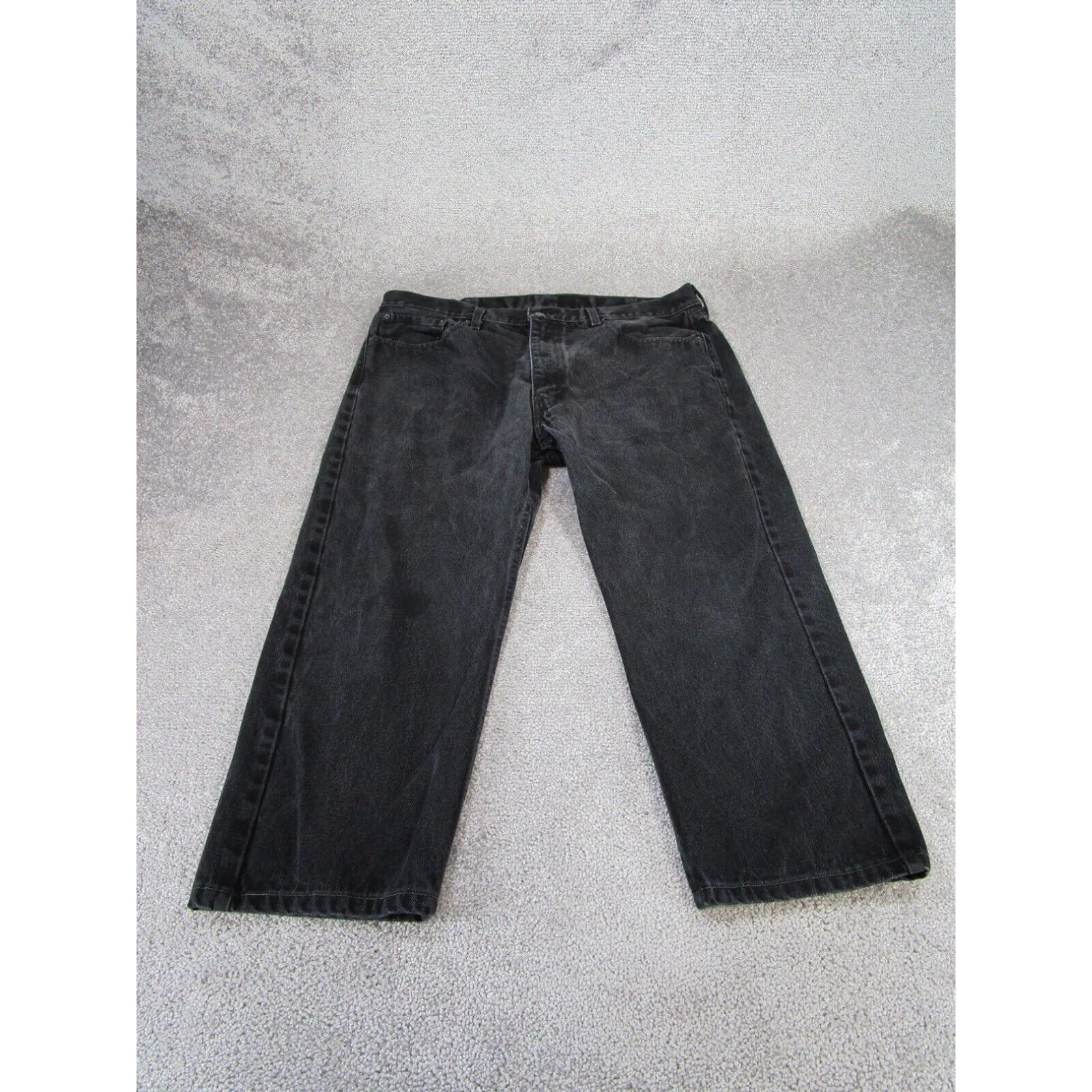 Levi's Levis Mens Classic Straight Jeans 40 Faded Black 40X23 Size US 40 / EU 56 - 1 Thumbnail