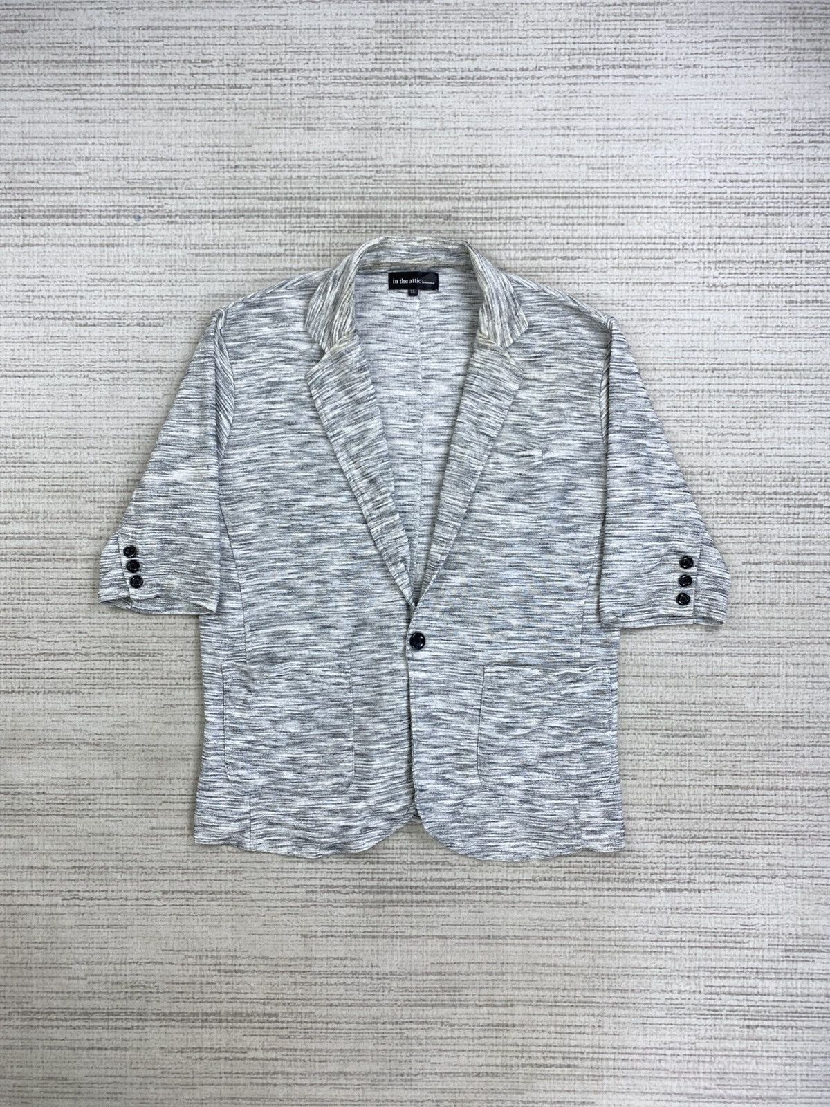 In The Attic × Japanese Brand × Vintage Vintage In The Attic Homme Cardigan Jacket Size US M / EU 48-50 / 2 - 6 Thumbnail