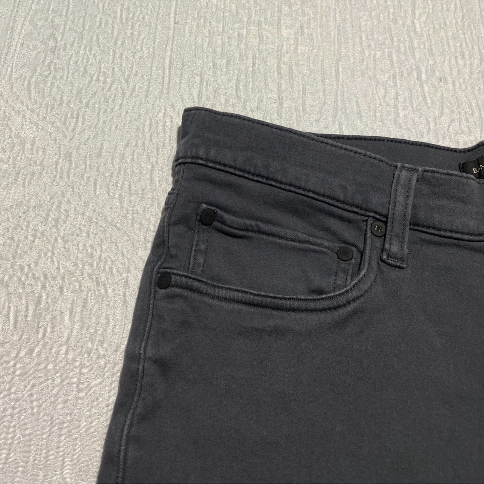 Banana Republic VINTAGE Banana Republic Slim Fit Pants Men's 34×30 Gray Stretch Comfort Size US 34 / EU 50 - 7 Thumbnail