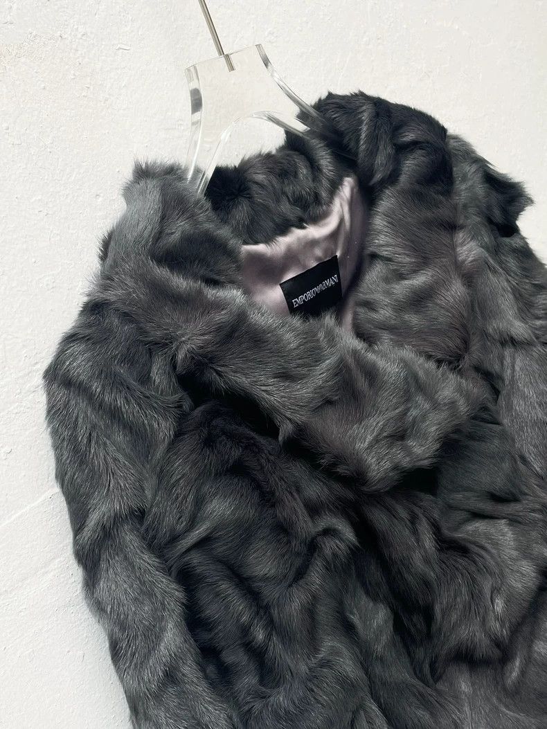 Emporio Armani Emporio Armani 10AW Show Twist Lamb Fur Jacket 2504-Nextarr Size XS / US 0-2 / IT 36-38 - 5 Thumbnail