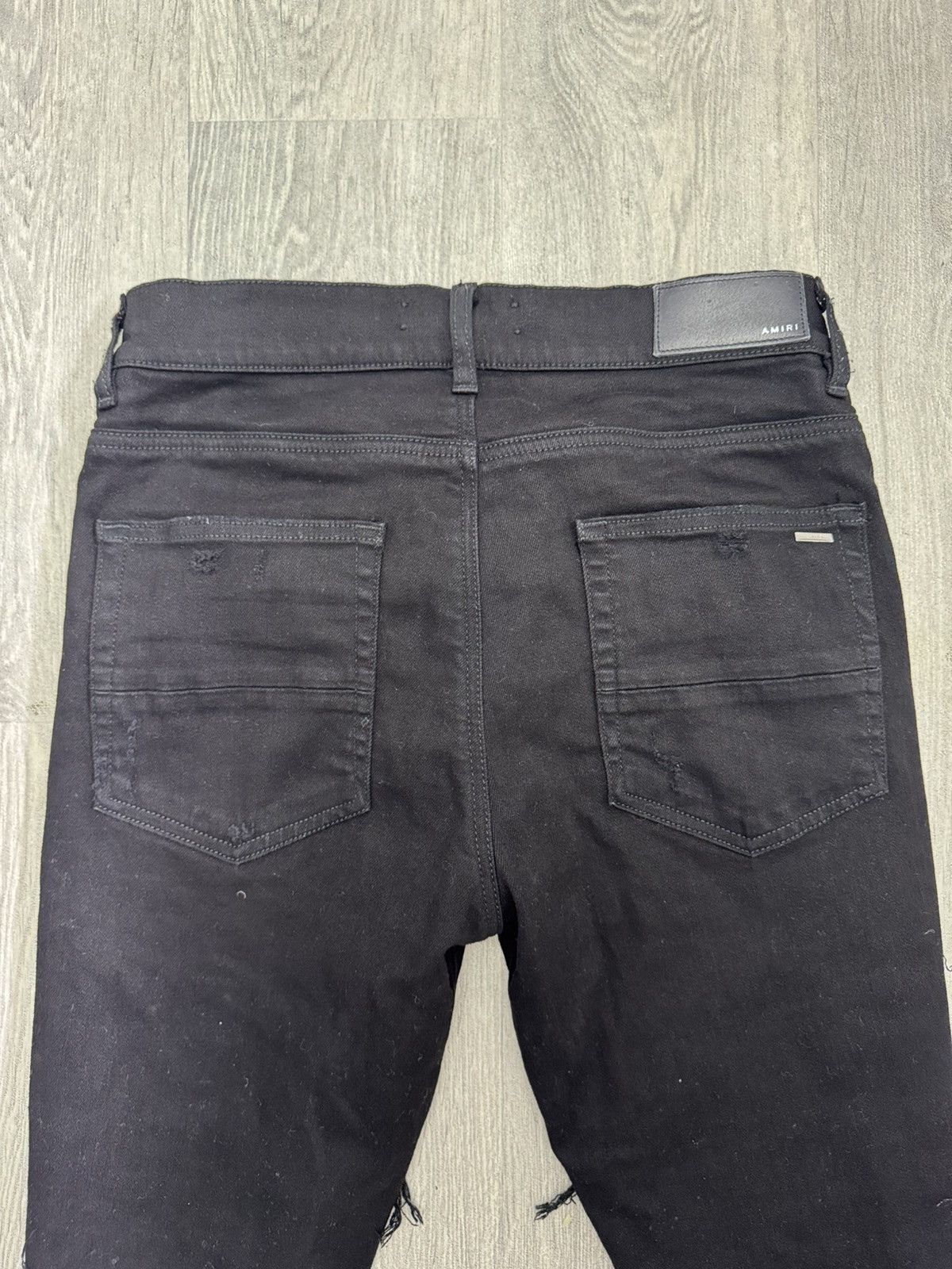 Amiri Amiri Black Bandana Thrasher Jeans Size US 31 - 7 Thumbnail