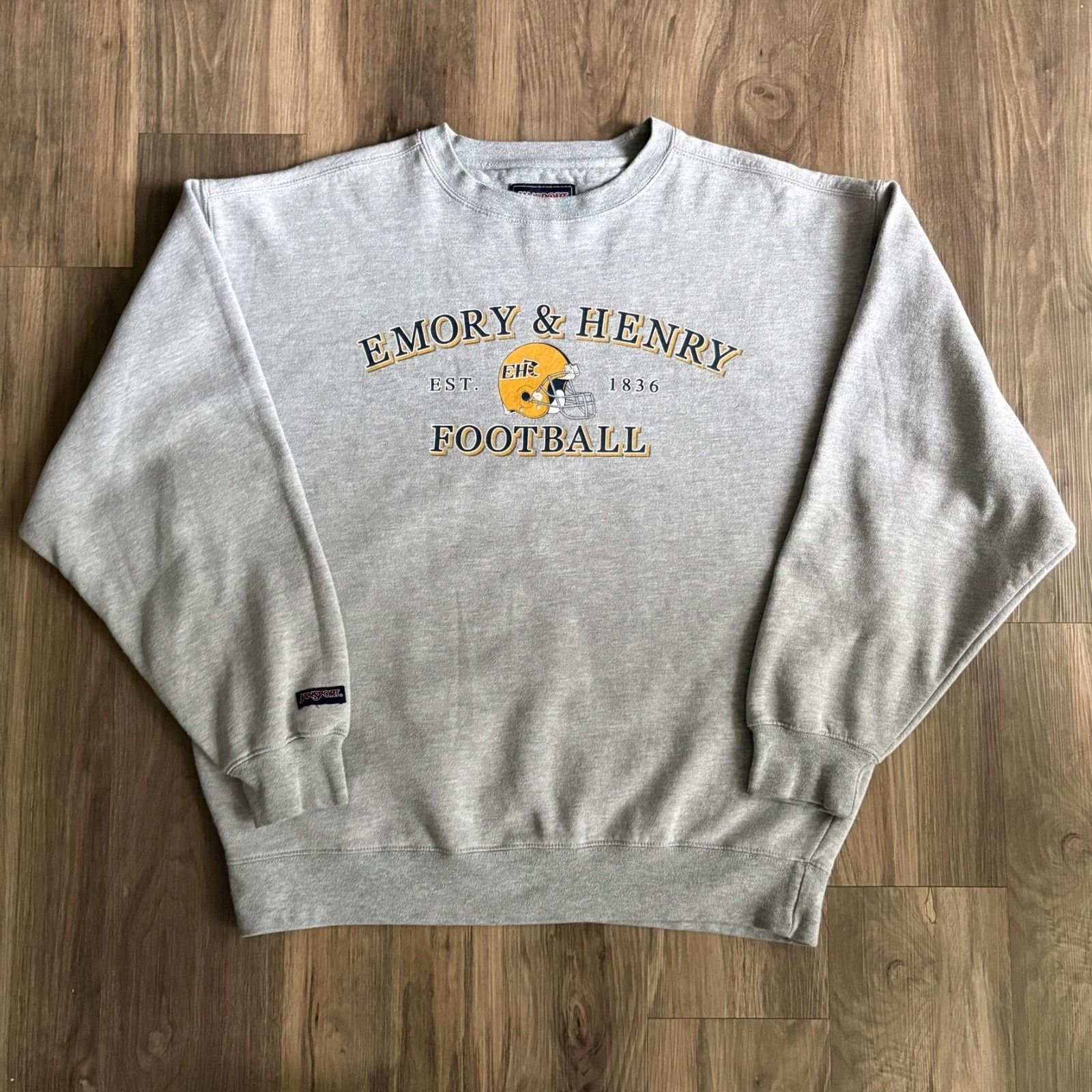 Vintage Vintage Emory & Henry College Sweatshirt Men's Size L Size US L / EU 52-54 / 3 - 2 Thumbnail