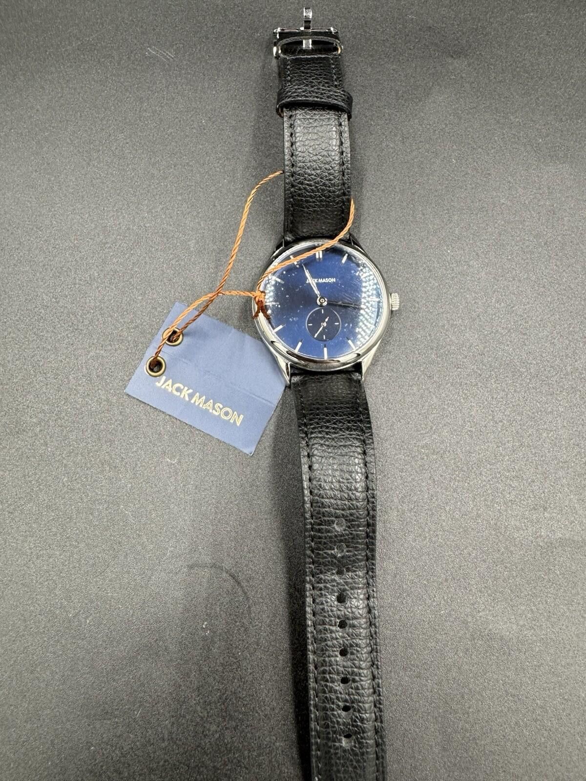 Other Jack Mason Ellum Watch Naby Blue Black Leather JM-H201-007 B Size ONE SIZE - 2 Thumbnail