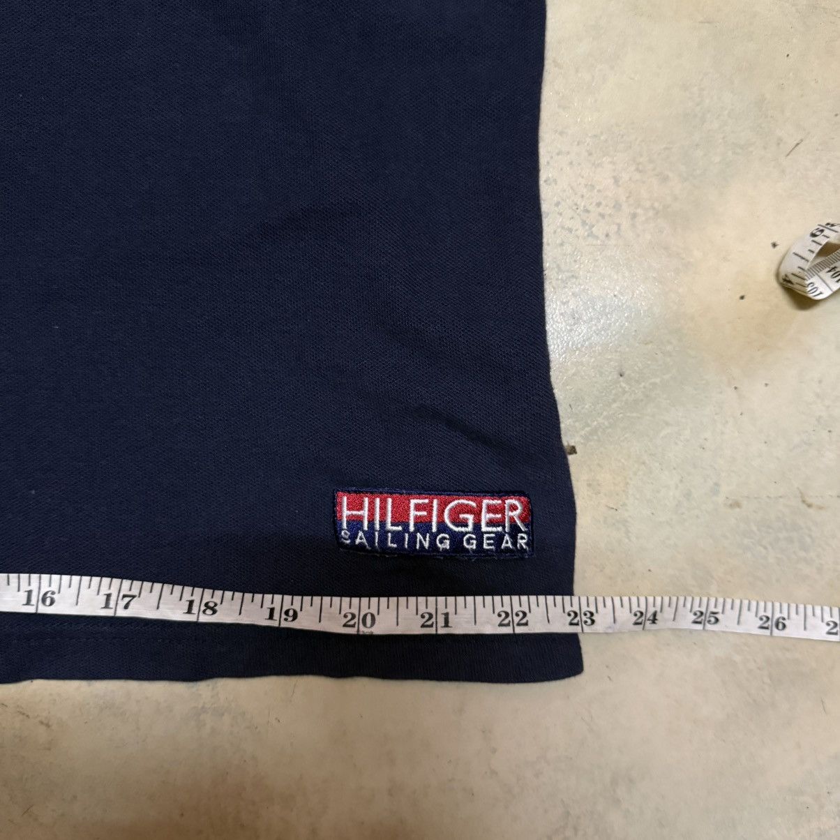Tommy Hilfiger × Vintage Vintage Tommy Hilfiger Big Logo Spell-out Long Sleeve Shirt Size US L / EU 52-54 / 3 - 9 Thumbnail