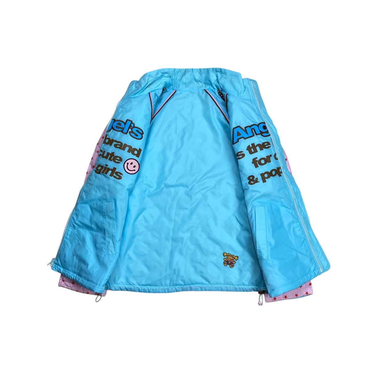 Hysteric Glamour Angel Blue Stars Pattern Reversible Jacket Size US L / EU 52-54 / 3 - 4 Thumbnail