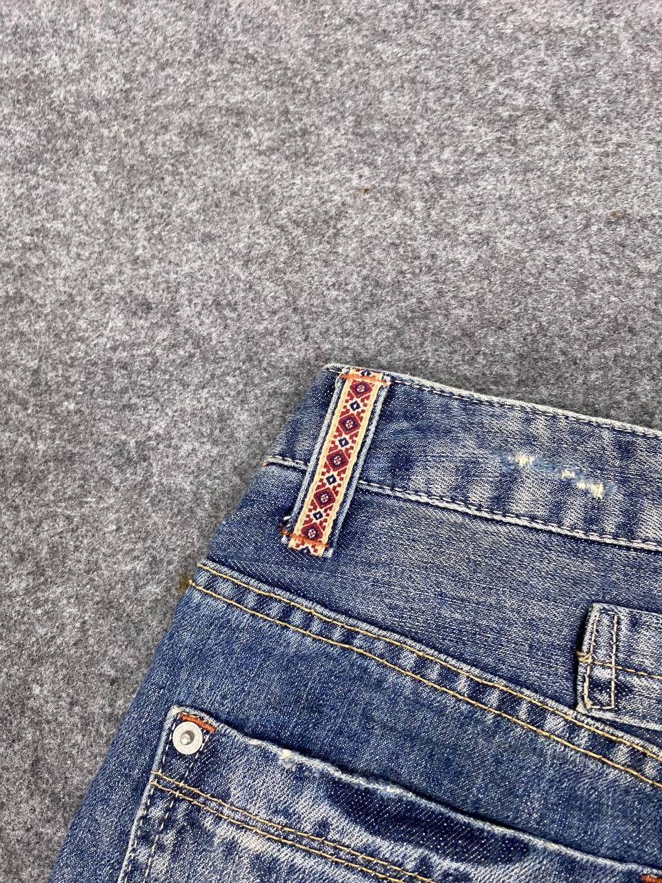 Japanese Brand vintage japanese brands distressed patchwork denim Size 30" / US 8 / IT 44 - 7 Thumbnail