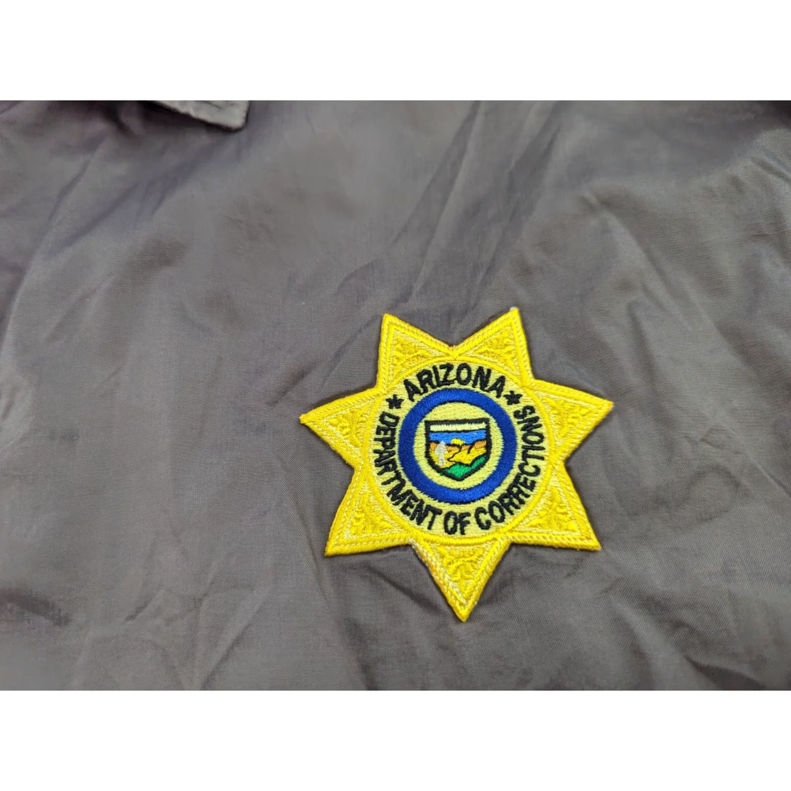 Vintage New Star Jacket Mens M Beige Windbreaker Water Resistant Regular Size US M / EU 48-50 / 2 - 2 Thumbnail