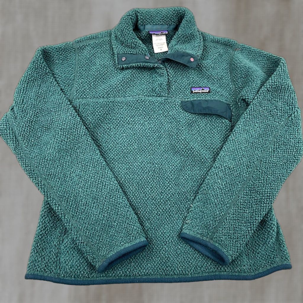 Patagonia Patagonia Pullover Sweatshirt Women Medium Green Fleece Knit? Size M / US 6-8 / IT 42-44 - 1 Thumbnail