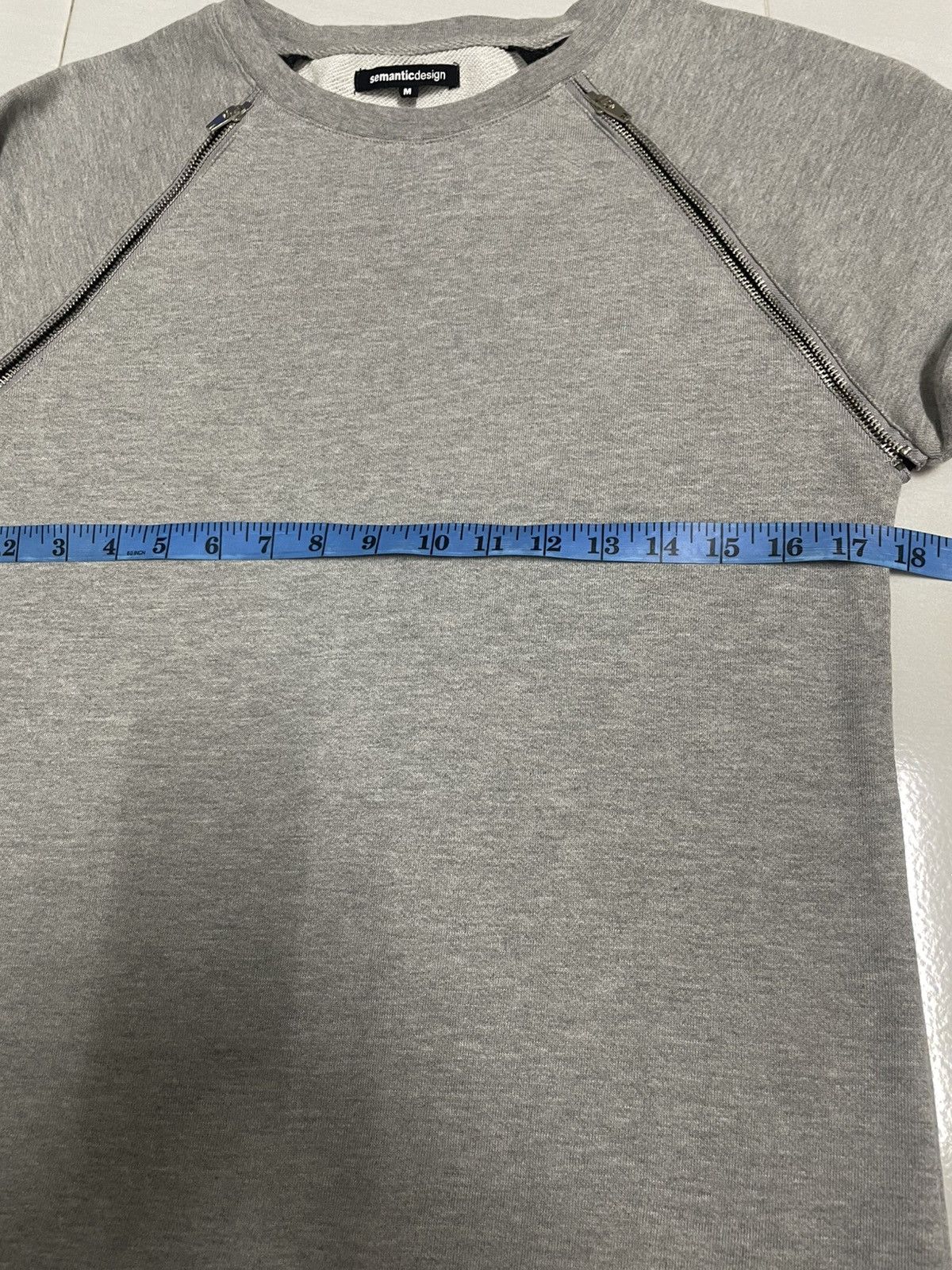 Japanese Brand SemanticDesign Japan Zipper Sweatshirt Size US S / EU 44-46 / 1 - 8 Thumbnail