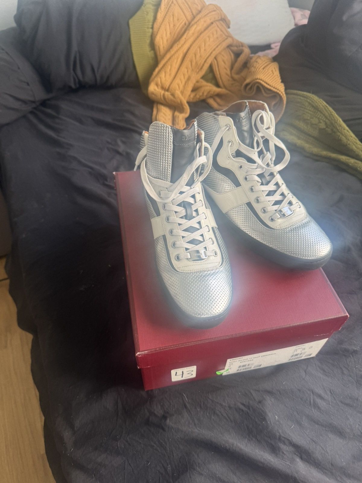 Bally Bally High Top Sneakers Size US 12 / EU 45 - 3 Thumbnail