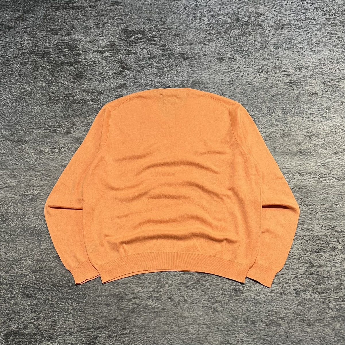 Polo Ralph Lauren Polo Ralph Lauren Orange Small Pony Pima Cotton Sweater NEW Size US M / EU 48-50 / 2 - 2 Thumbnail
