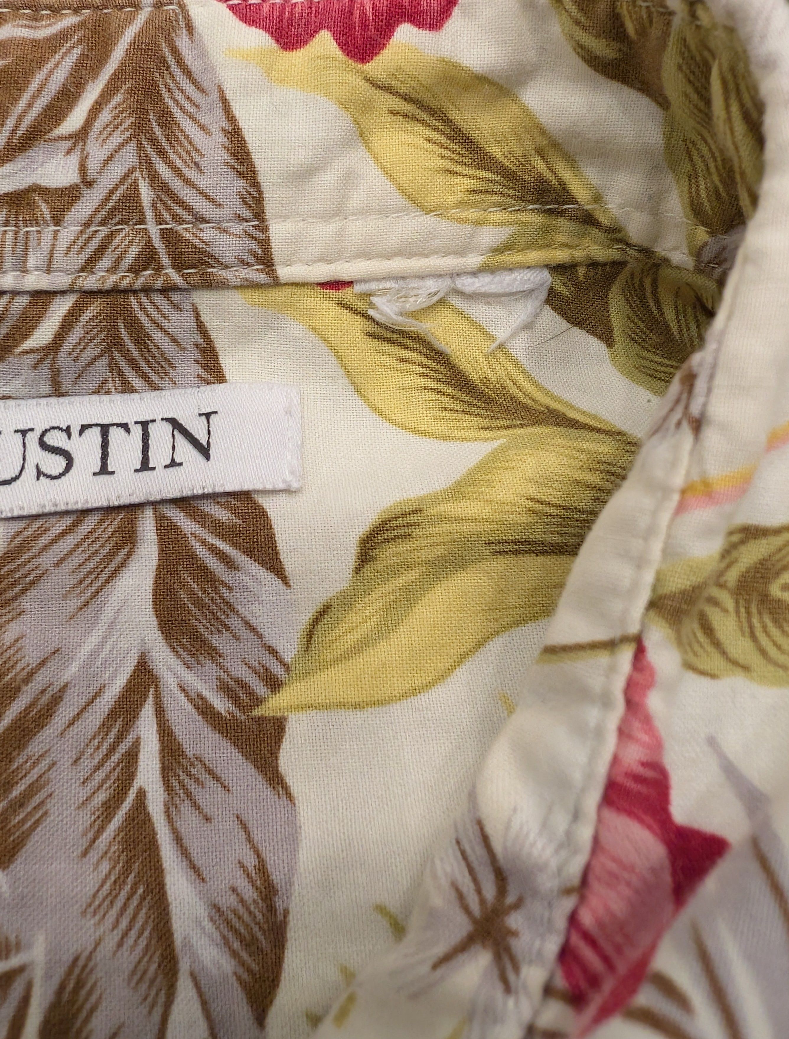 Gustin Gustin Aloha Hawaiian Shirt Floral Size L/XL Made in USA Size US XL / EU 56 / 4 - 7 Thumbnail