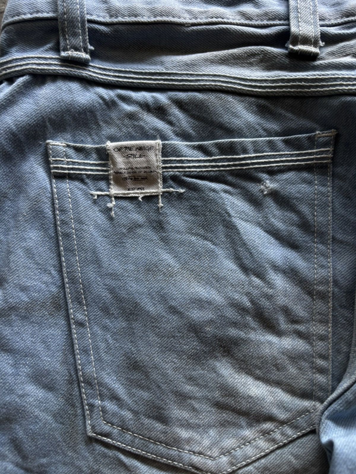 Tornado Mart OF THE NEIGE STYLE flare japanese denim whiskered washed Size US 32 / EU 48 - 15 Thumbnail