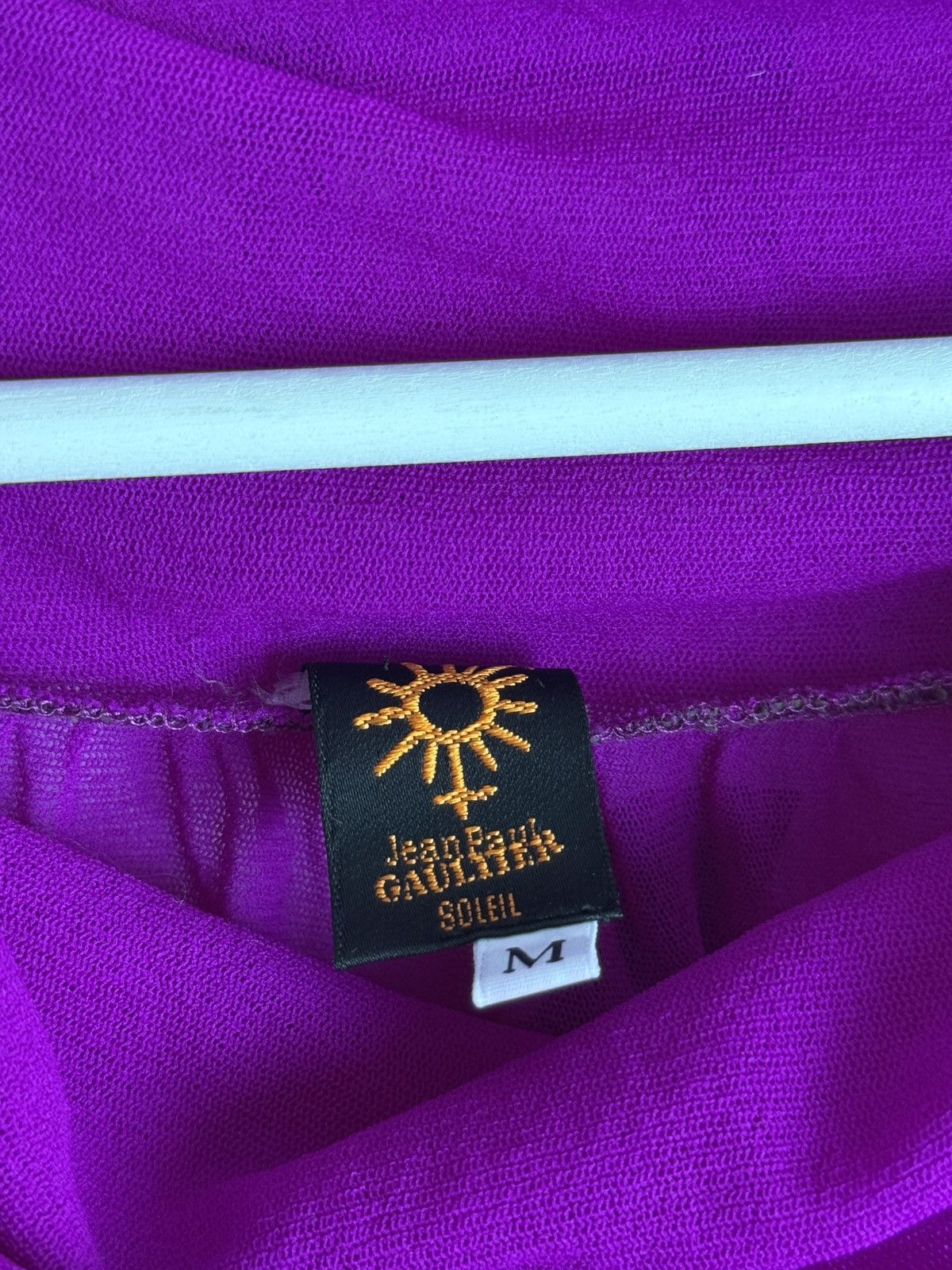 Jean Paul Gaultier Vintage 90s Jean Paul Gaultier solei parrot mesh top M JPG Size M / US 6-8 / IT 42-44 - 4 Thumbnail