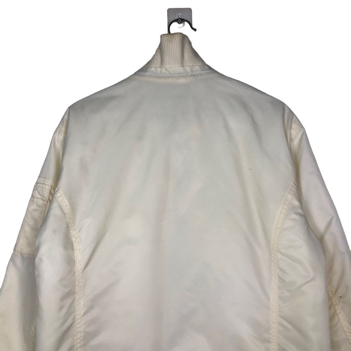 Japanese Brand 🔥Vintage Bomber Jacket Crebar Garments Inspire Issey Miyake Size US L / EU 52-54 / 3 - 9 Thumbnail