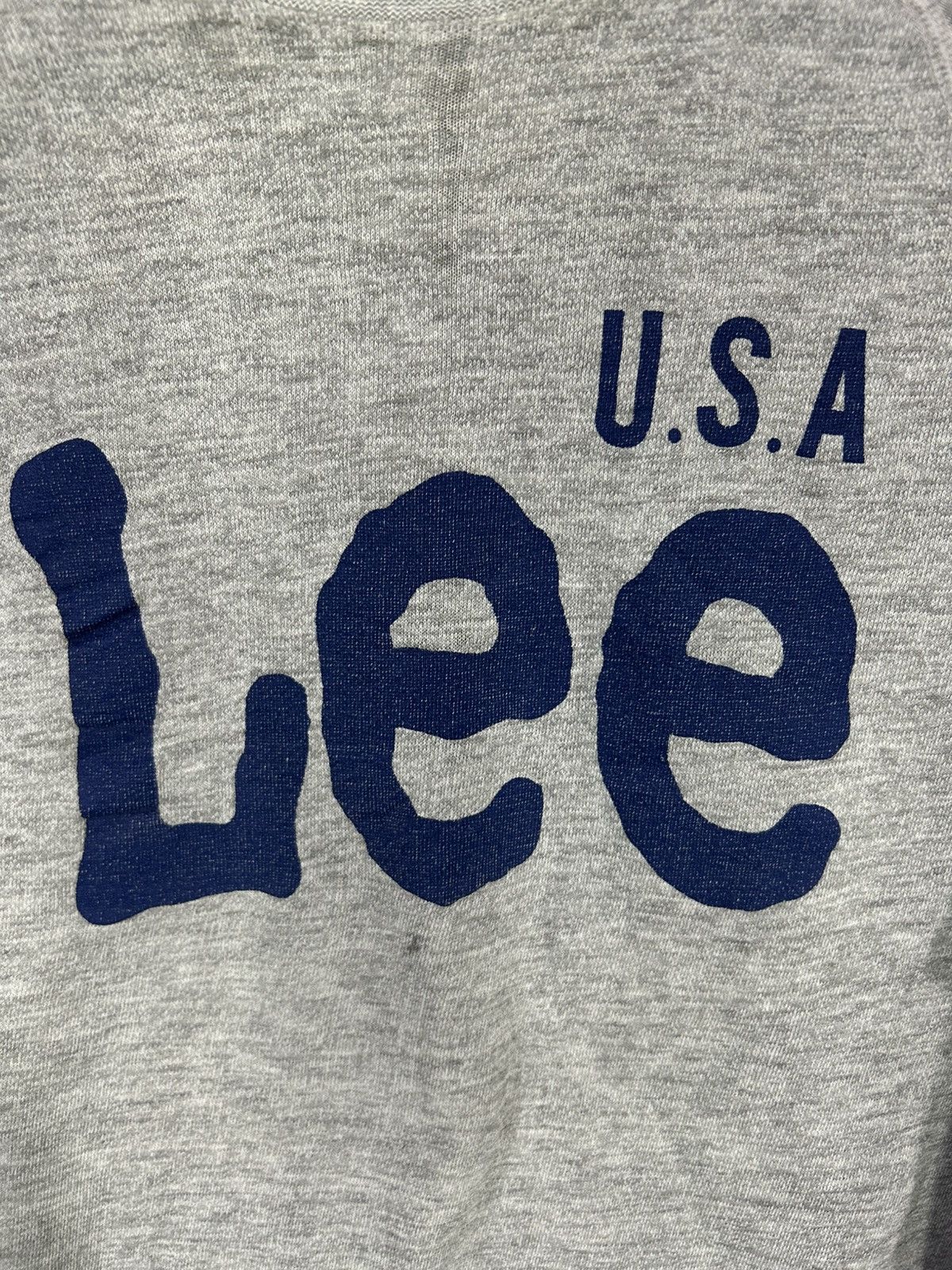 Lee Vintage lee sweatshirt pullover crewneck distressed Size US S / EU 44-46 / 1 - 8 Thumbnail