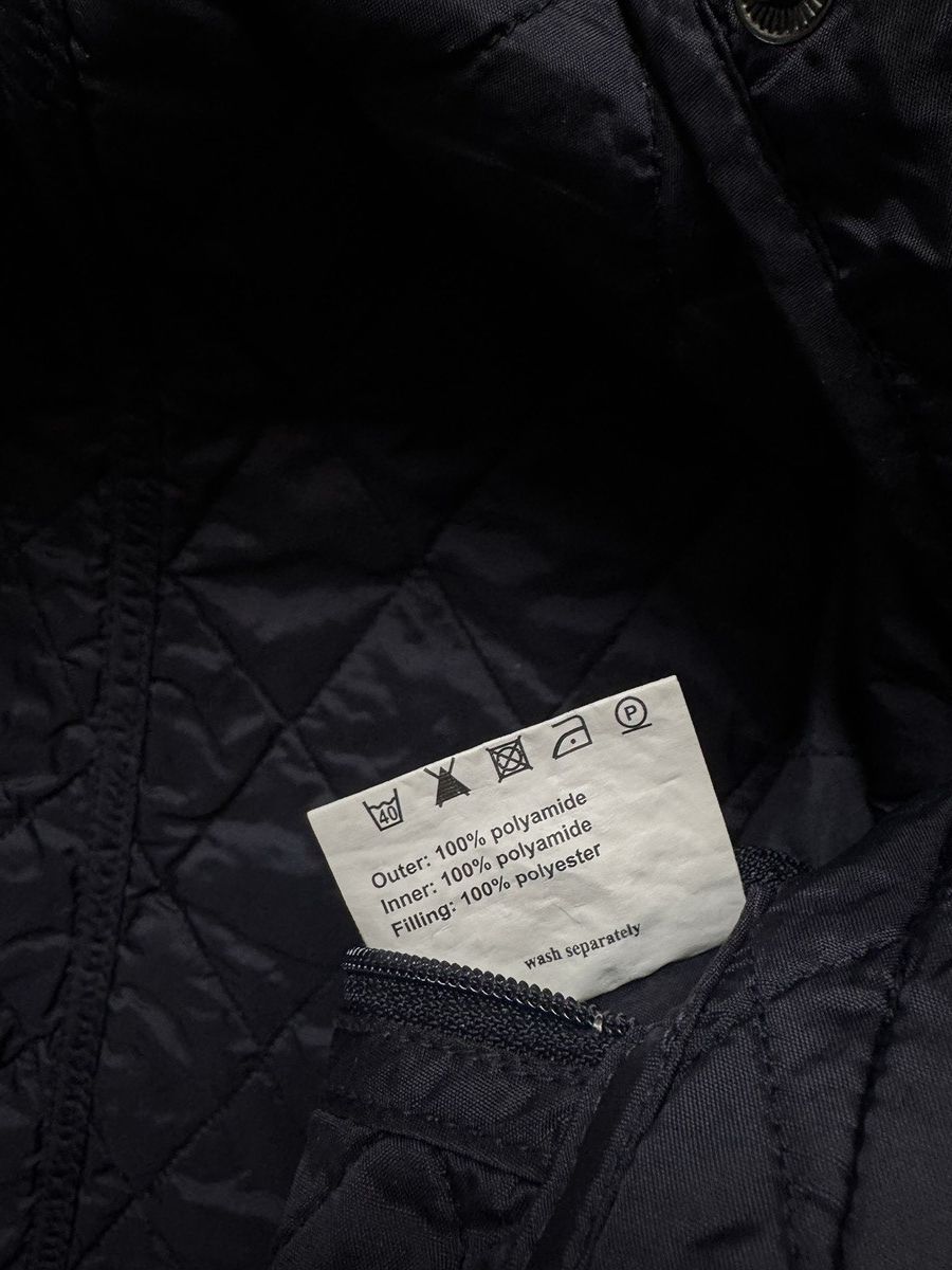 Vintage Barbour Quilted Navy Blue Jacket ysl burberry ralph lauren Size M / US 6-8 / IT 42-44 - 4 Thumbnail