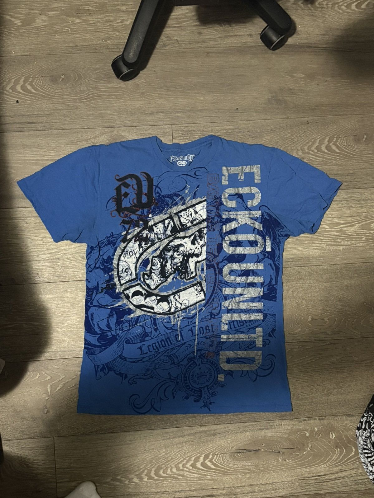 Ecko Unltd. ecko unltd. bold skull and crossbones graphic t-shirt Size US L / EU 52-54 / 3 - 1 Thumbnail