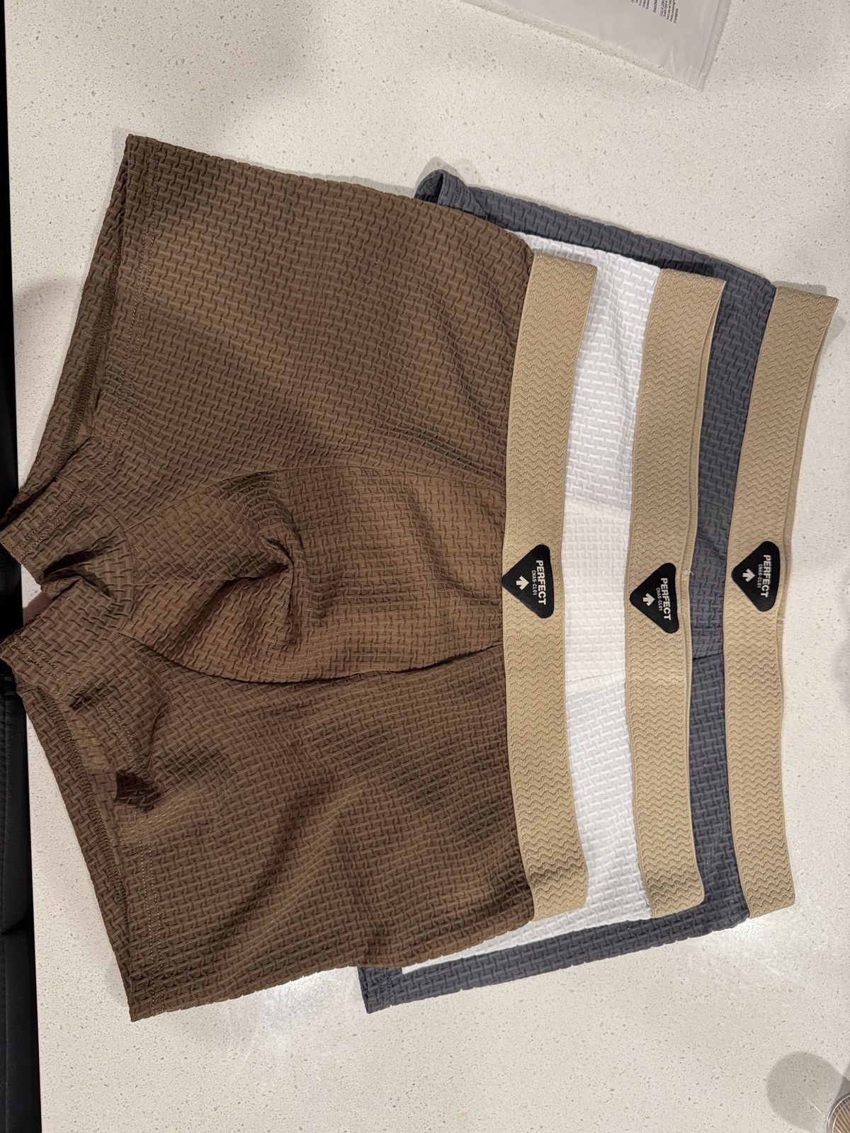 Other Waffle-Knit Boxer Briefs with Neutral Waistbands Size 28 - 1 Thumbnail