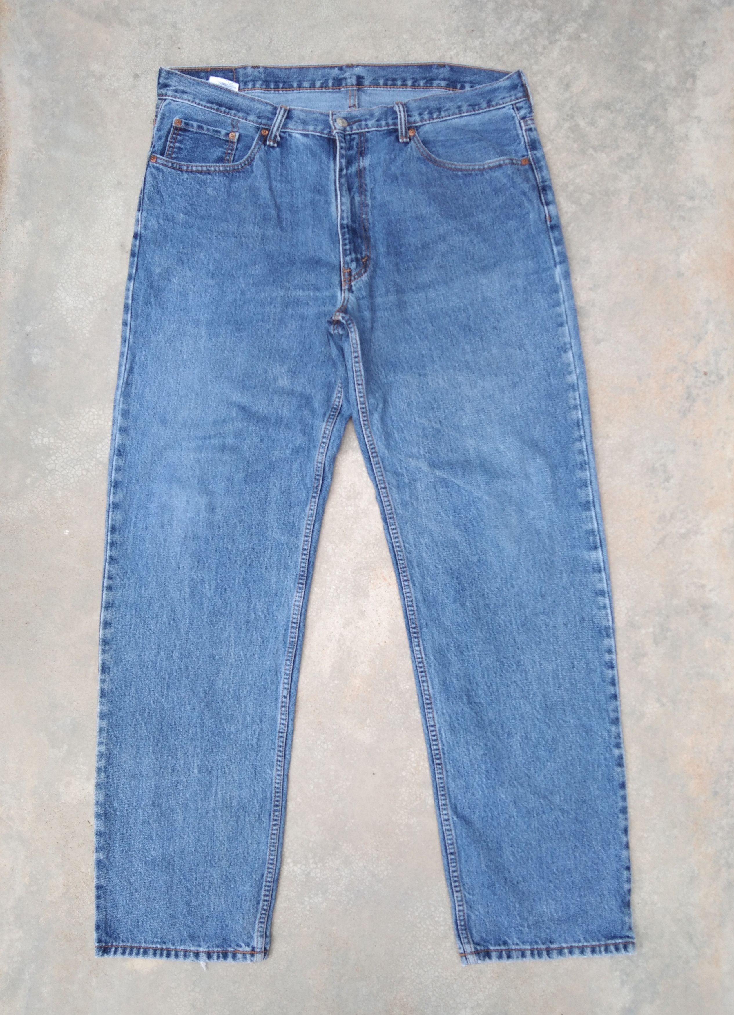 Levi's Vintage Levi's Jeans 550 Light Blue Wash Denim 38x34 Size US 38 / EU 54 - 1 Thumbnail