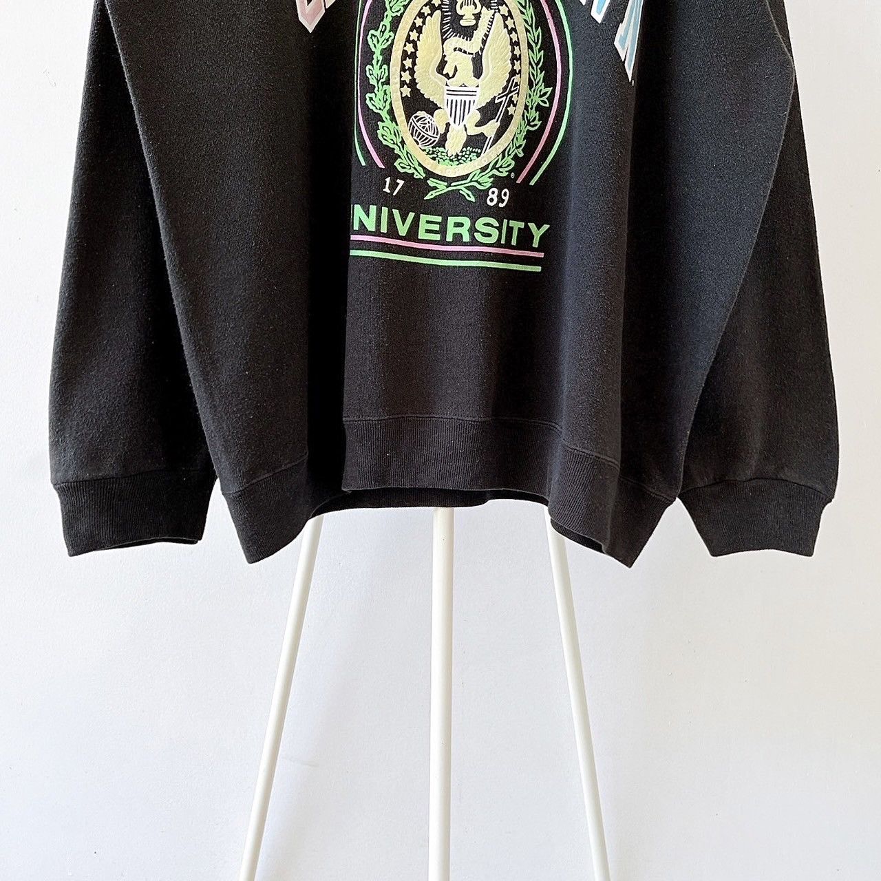 Vintage 90s Georgetown University sweatshirt/ XL Size US XL / EU 56 / 4 - 4 Thumbnail