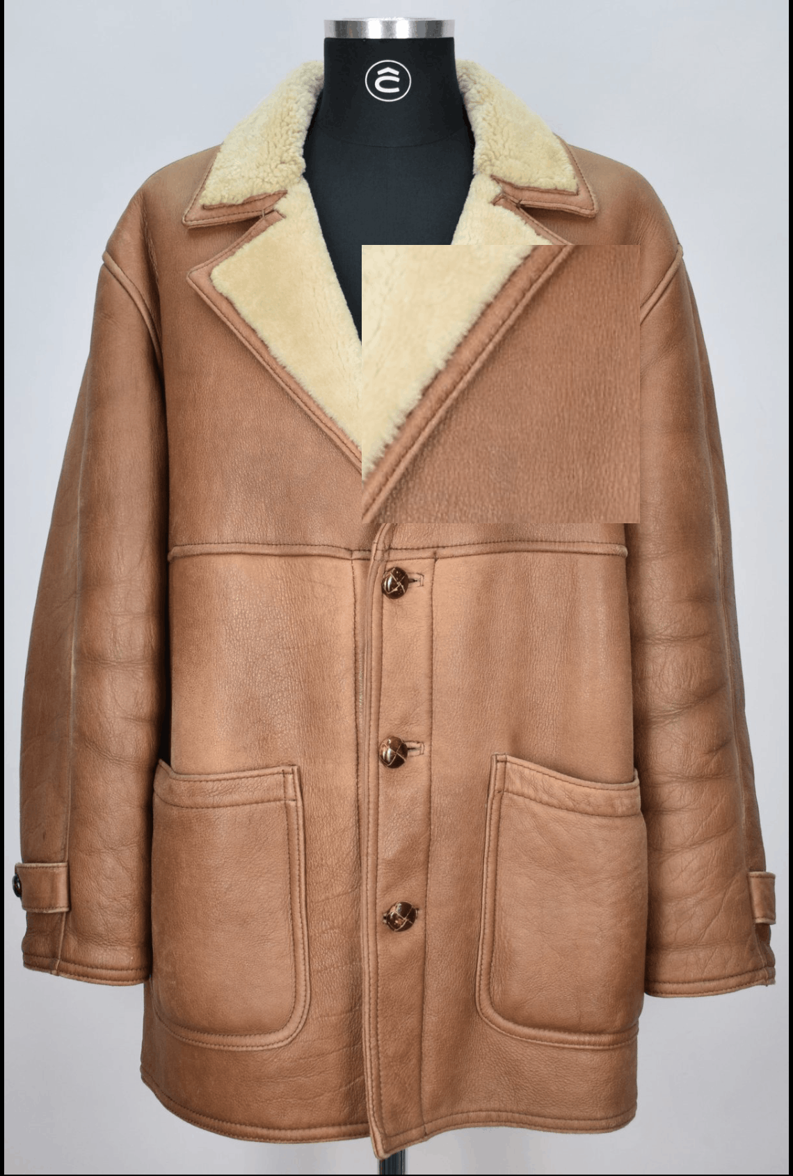 Burberry Burberry's Soft Spanish Lambskin Shearling - Pelliccia Size US XL / EU 56 / 4 - 1 Thumbnail