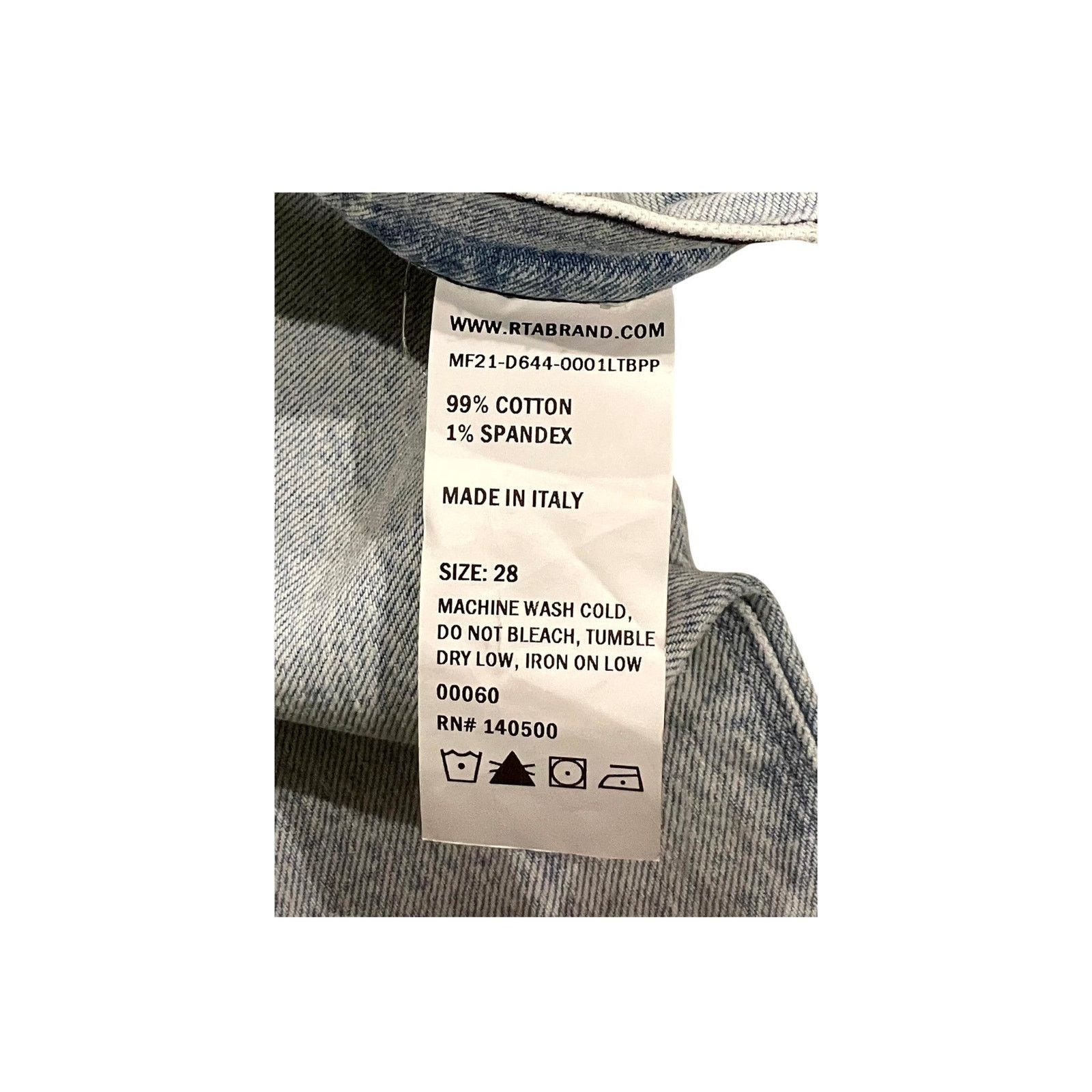 Rta RTA Light Wash Jeans Size US 28 / EU 44 - 8 Thumbnail