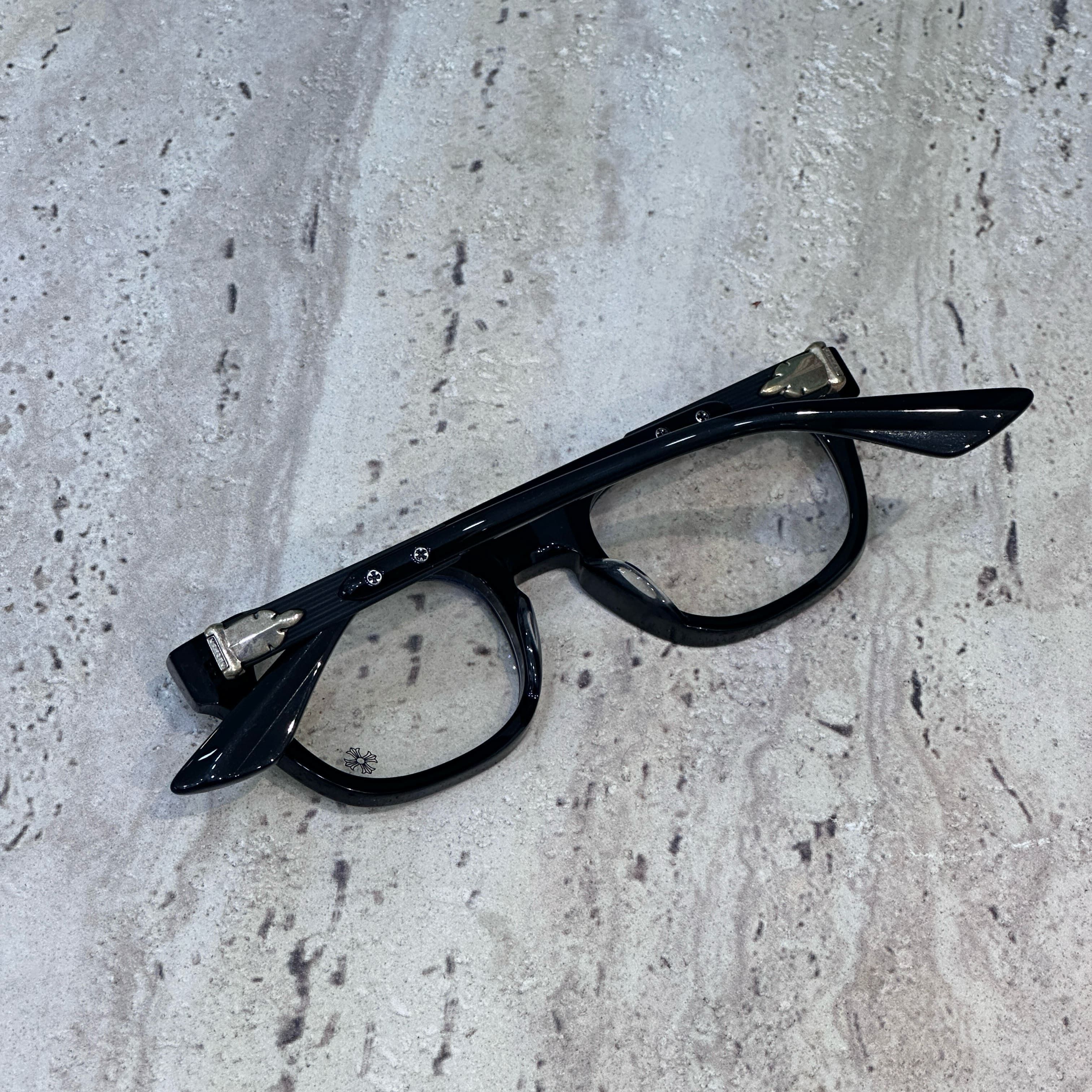 Chrome Hearts CHROME HEARTS BAGGINS BLACK PLASTIC Size ONE SIZE - 3 Thumbnail