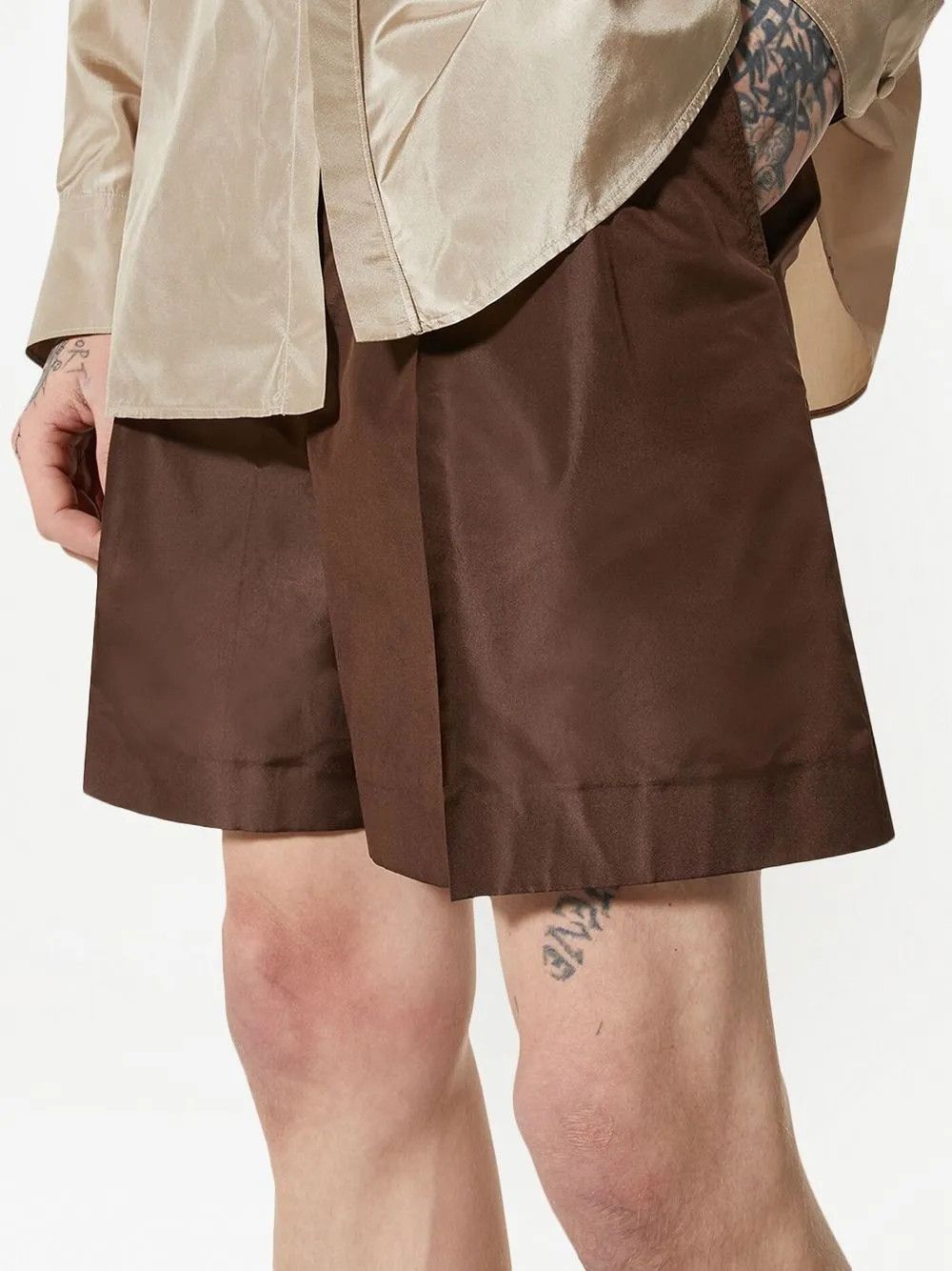 Valentino o1y0525 Short in Chocolate Brown Size US 30 / EU 46 - 3 Thumbnail