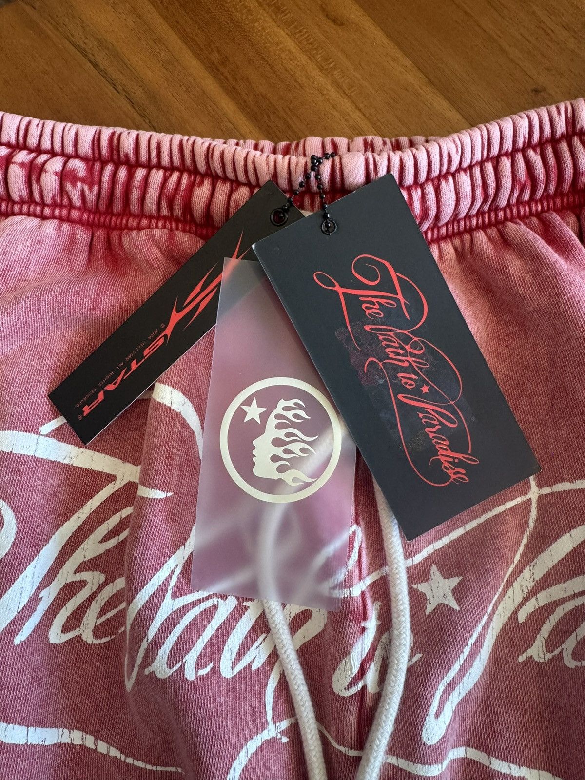 HELLSTAR Hellstar Path To Paradise Shorts FW24 Red XL Size US 36 / EU 52 - 3 Thumbnail