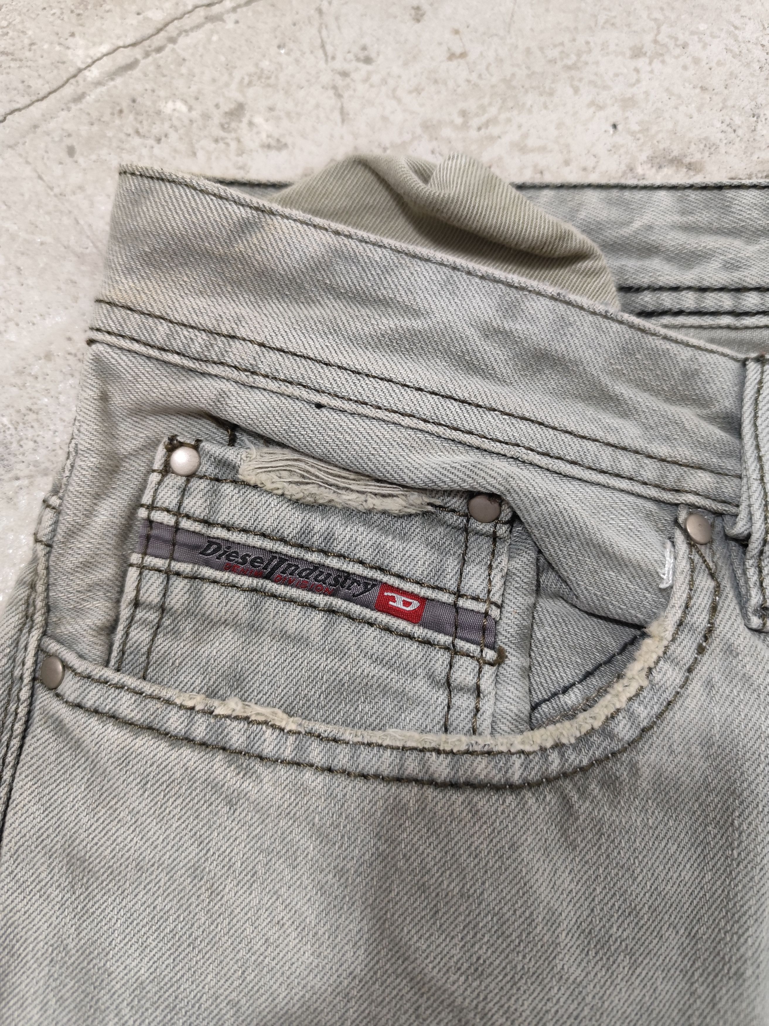 Diesel DIESEL SAFADO DISTRESSED DENIM Size US 34 / EU 50 - 4 Thumbnail