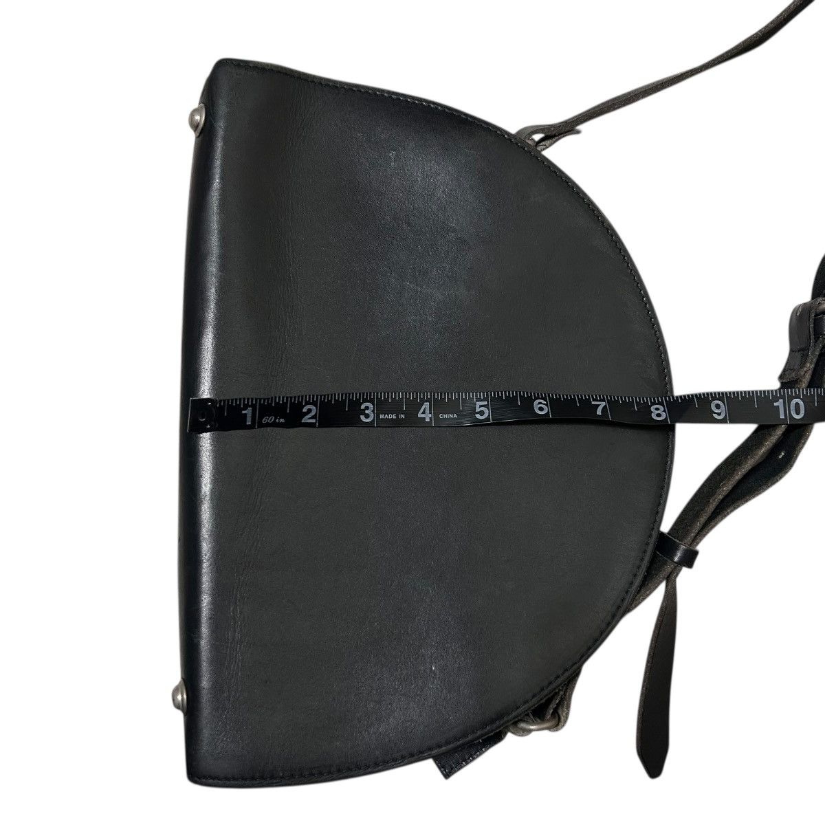 Yohji Yamamoto 702 00s Yohji Yamamoto Y'SACCS leather bag shoulder black Size ONE SIZE - 16 Thumbnail