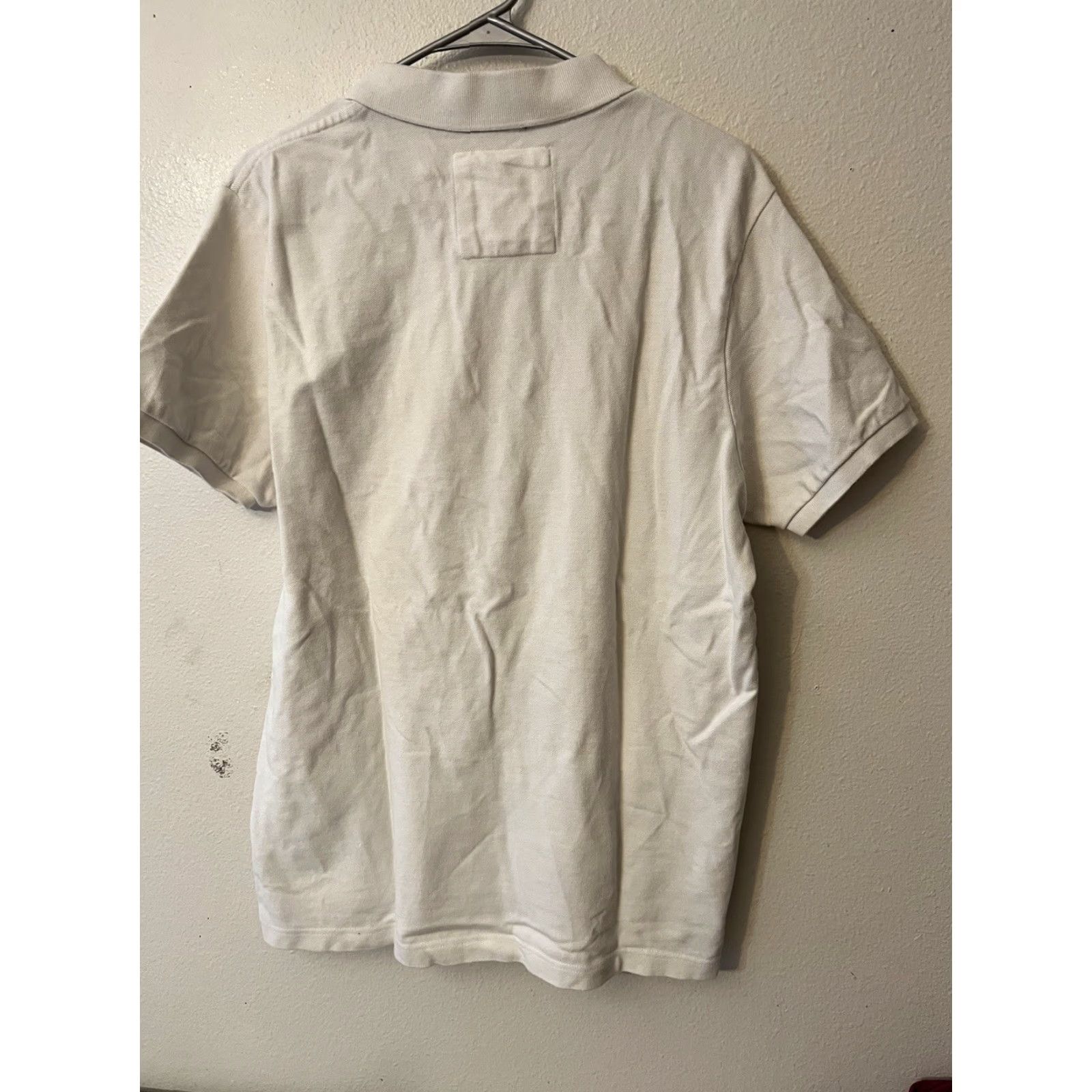 Vintage Kingsley Shirt Mens XL White Polo Short Sleeve Slit Breathable 100% Cotton Vintage No Size US XL / EU 56 / 4 - 2 Thumbnail