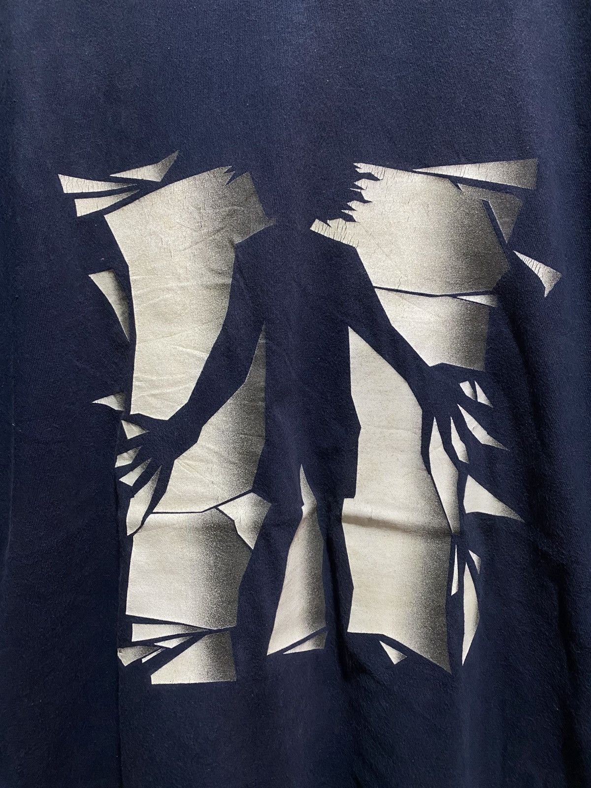 Anime Vintage silhouette figures print on jerzees russel corp tee Size US L / EU 52-54 / 3 - 2 Thumbnail