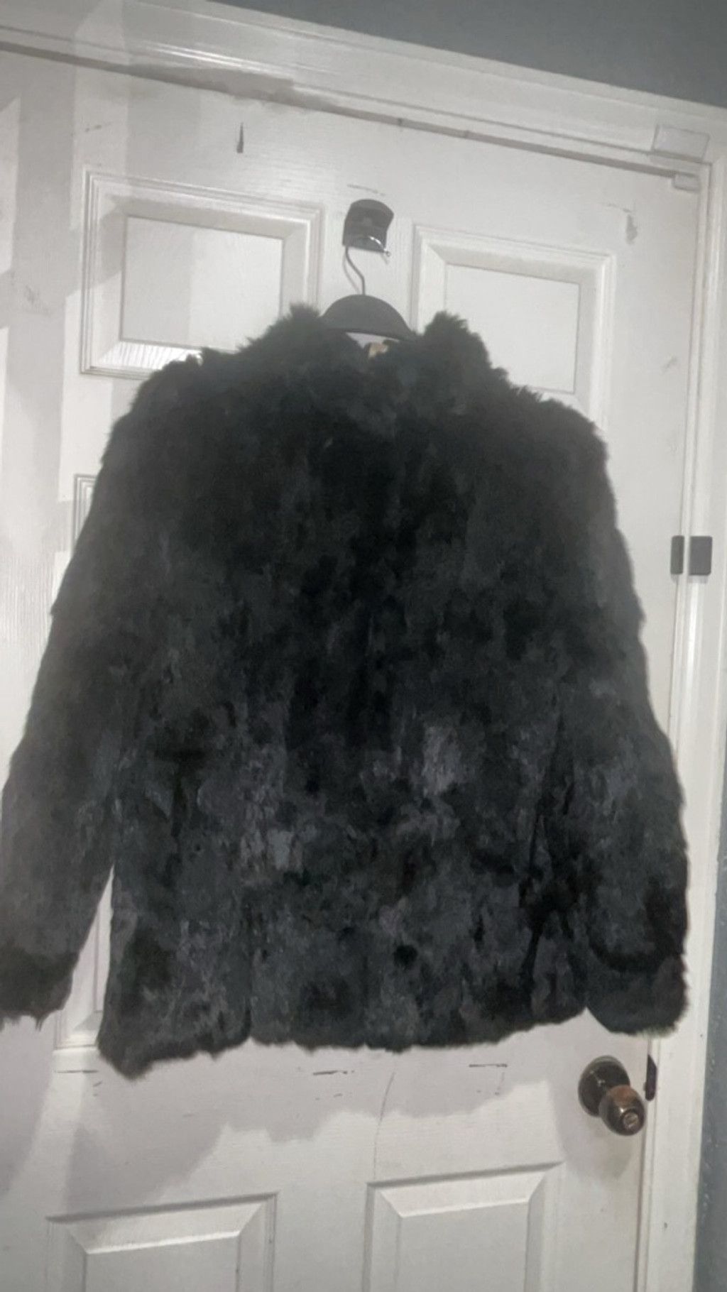 Other Women's Vintage Somerset Furs Black Rabbit Fur Coat M Size M / US 6-8 / IT 42-44 - 5 Thumbnail