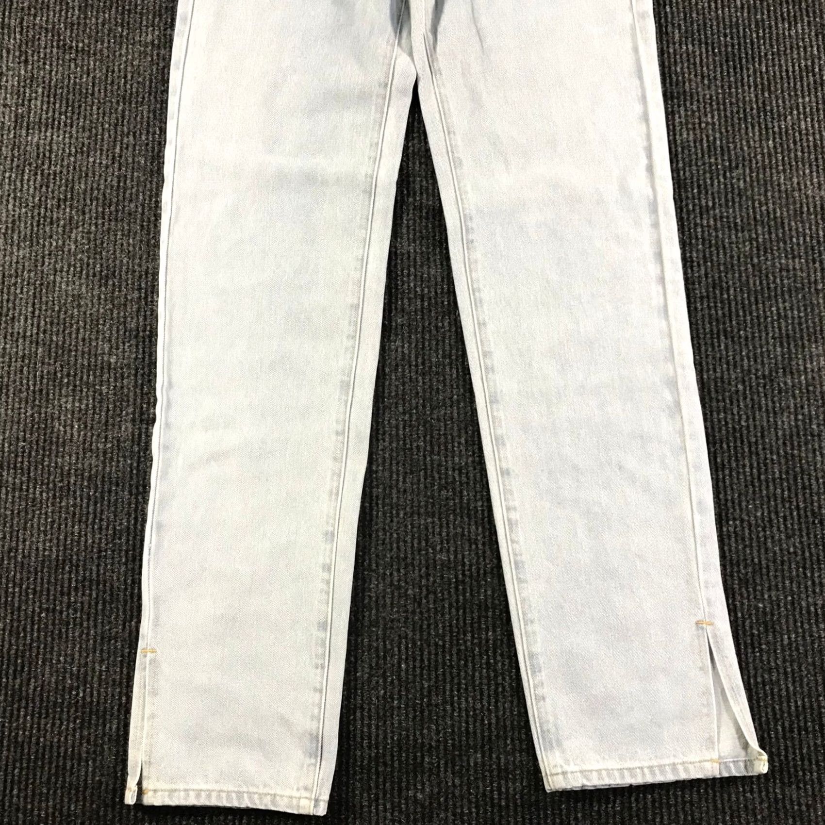 Lioness VINTAGE Lioness Alabama Jeans Light Denim High Rise Straight Slit Size S NEW Size 27" / US 4 / IT 40 - 3 Thumbnail