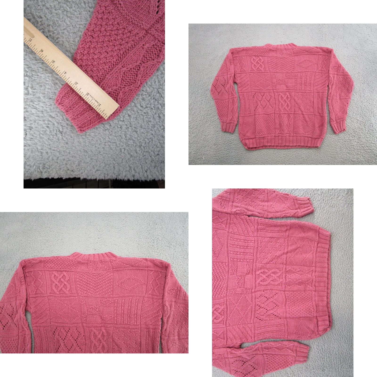 Express VINTAGE Express Sweater Pink S Wool? (Oops) Size S / US 4 / IT 40 - 8 Thumbnail