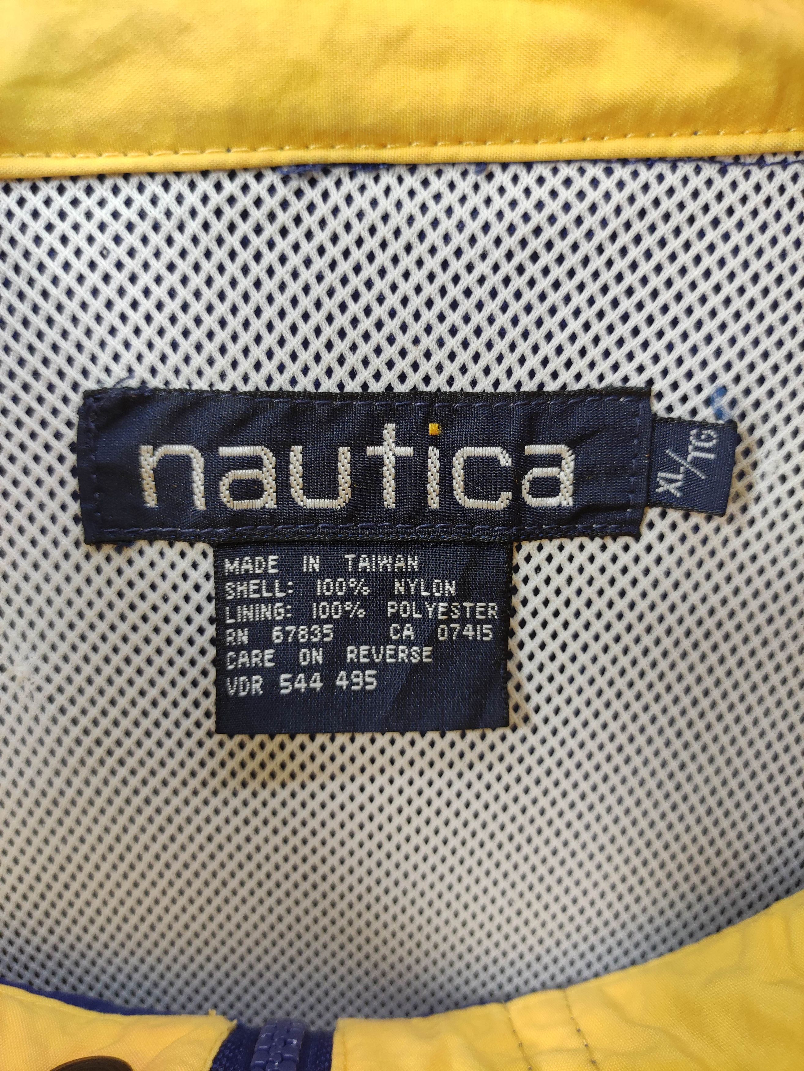 Nautica Vintage 90s Nautica Winbreaker Jacket With Hoodie Size US XL / EU 56 / 4 - 9 Thumbnail