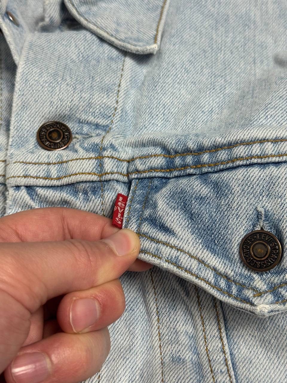 Levi's × Vintage Levis Vintage 90s Trucker Denim Jacket Rare Hype Size US M / EU 48-50 / 2 - 5 Thumbnail