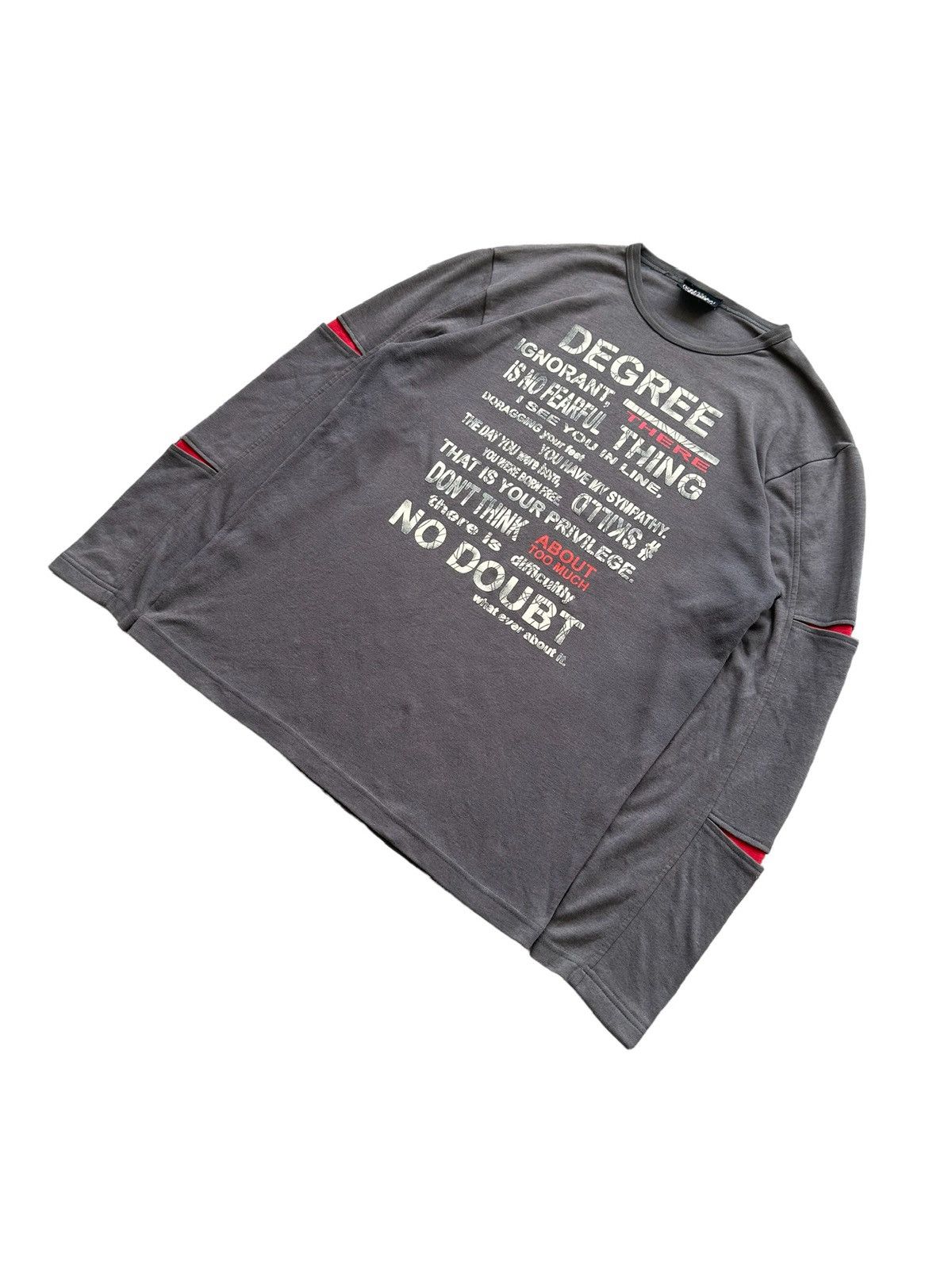 20471120 1990s Slash Number free spirit tee long sleeve Size US M / EU 48-50 / 2 - 2 Thumbnail