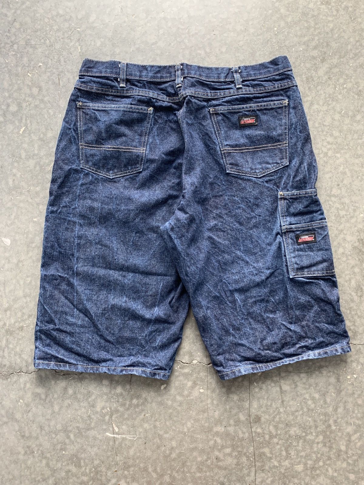 Dickies × Vintage Vintage Y2K Dickies Carpenter Jean Shorts Size US 38 / EU 54 - 1 Thumbnail