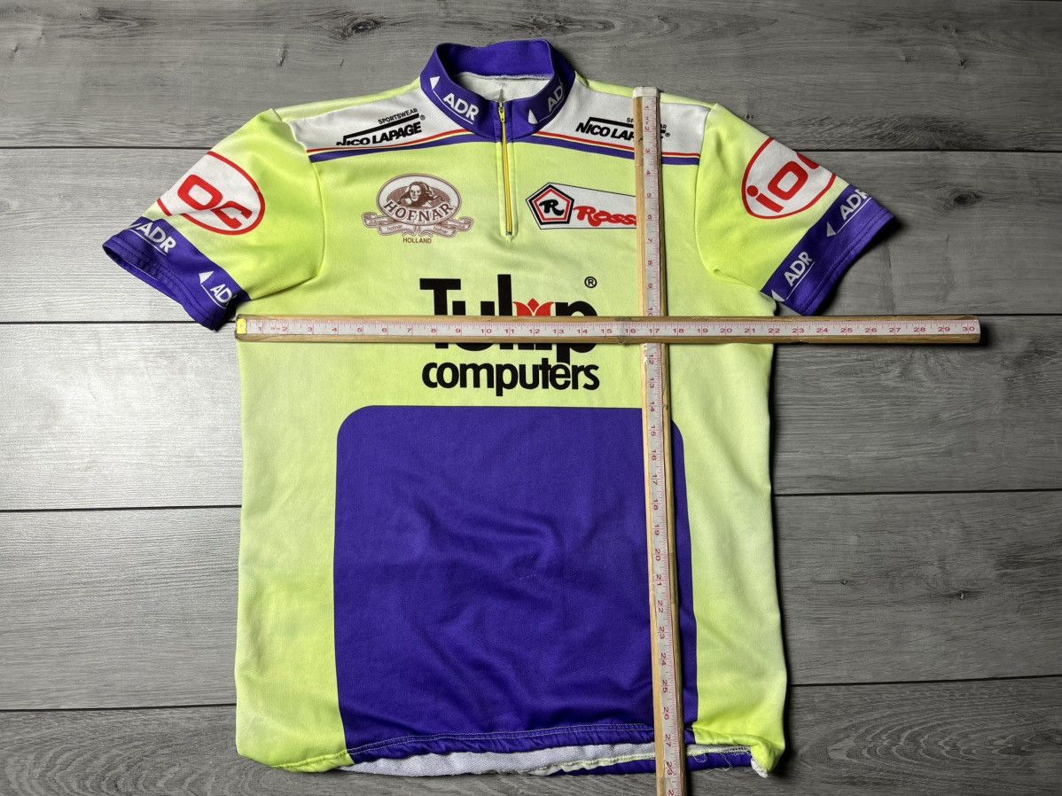 Vintage Vintage Belgium Tulip Computers cycling team shirt 1991/1992 Size US L / EU 52-54 / 3 - 5 Thumbnail