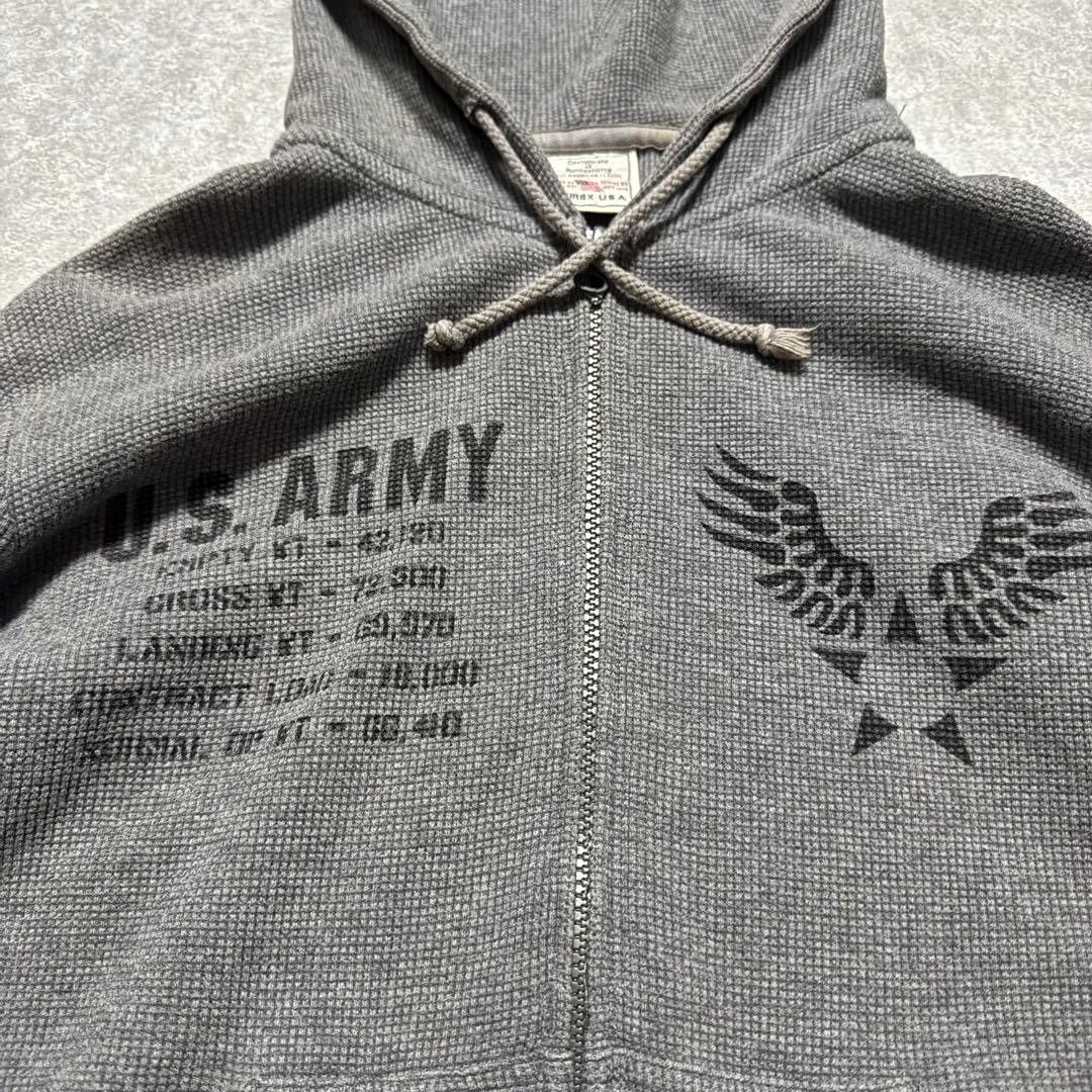 Avirex OOs Archive Avirex Grey Hoodie Size US L / EU 52-54 / 3 - 5 Thumbnail