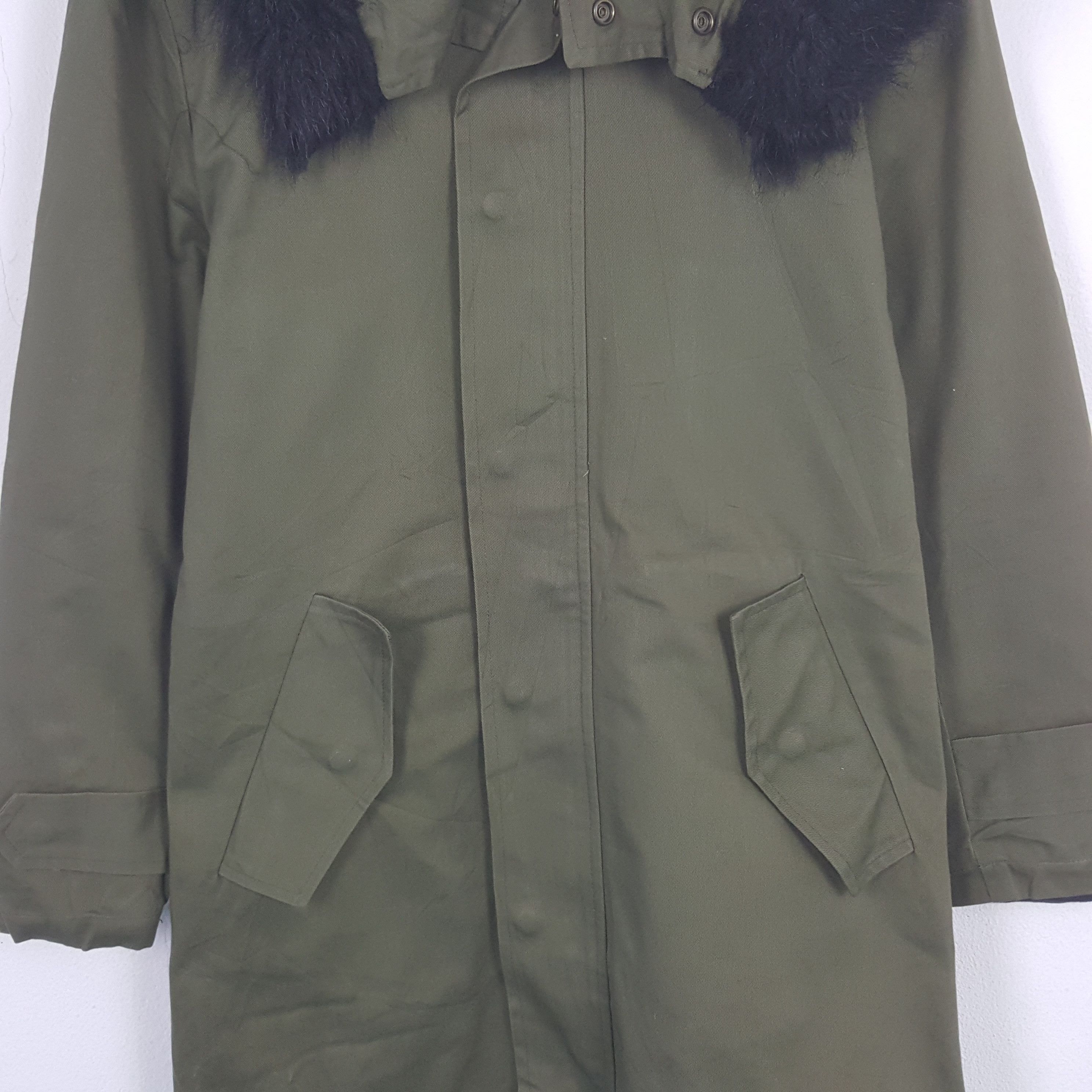 Attachment Vintage Attachment Army Military Parka Jacket Fur Hoodie Size US S / EU 44-46 / 1 - 2 Thumbnail