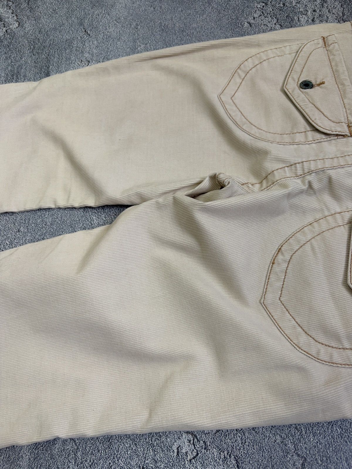 Polo Ralph Lauren Polo Ralph Lauren Kelly Jean Corduroy Pants Beige 28/6 Size 28" / US 6 / IT 42 - 8 Thumbnail