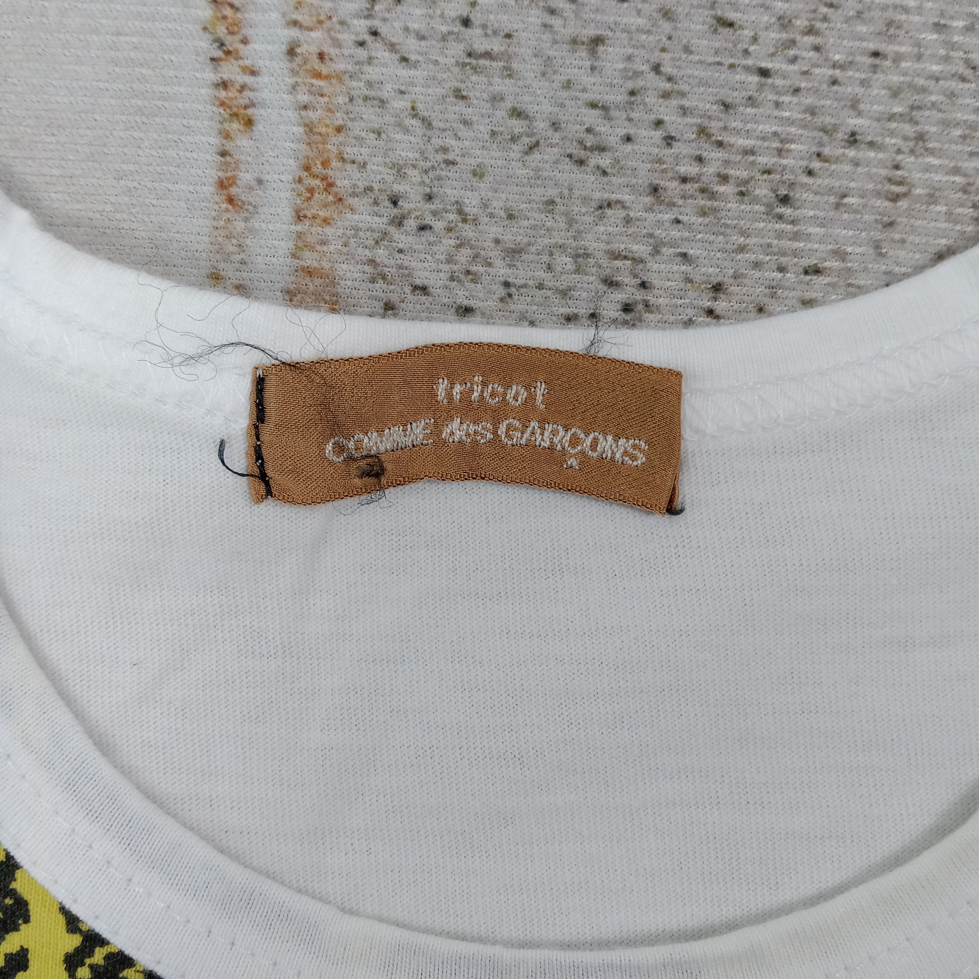Tricot Comme des Garcons Tricot Comme Des Garcons Japanese Tshirt C267N21 Size S / US 4 / IT 40 - 3 Thumbnail
