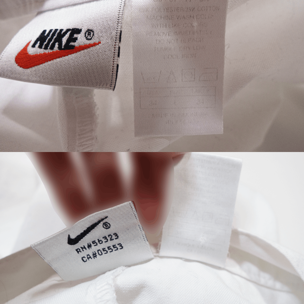 Nike 90S Swoosh Logo Tennis Shorts Size US 34 / EU 50 - 7 Thumbnail